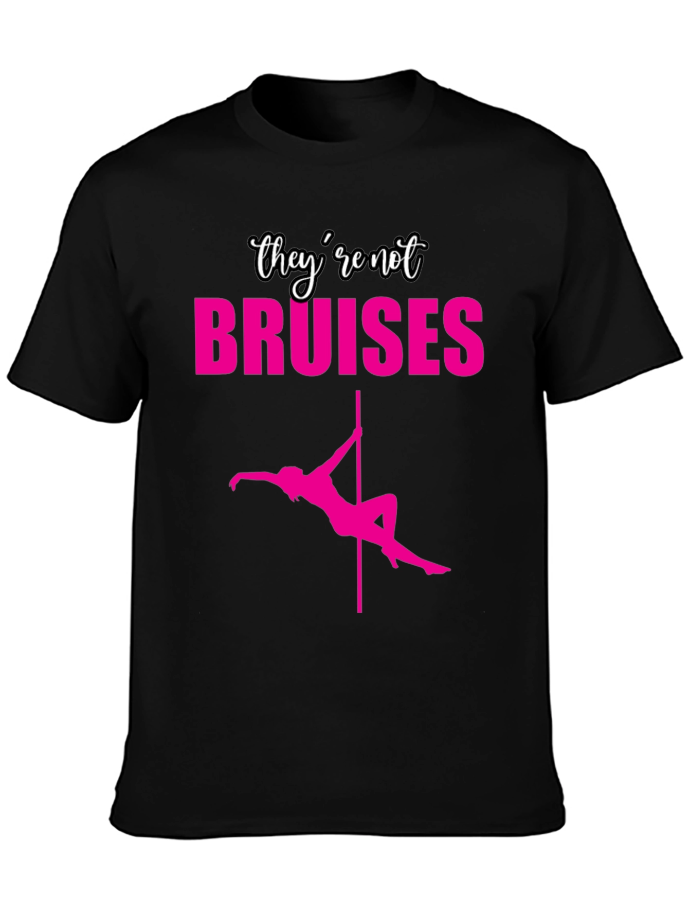 Pole Dance Bruises T-Shirt - Funny Fitness Tee