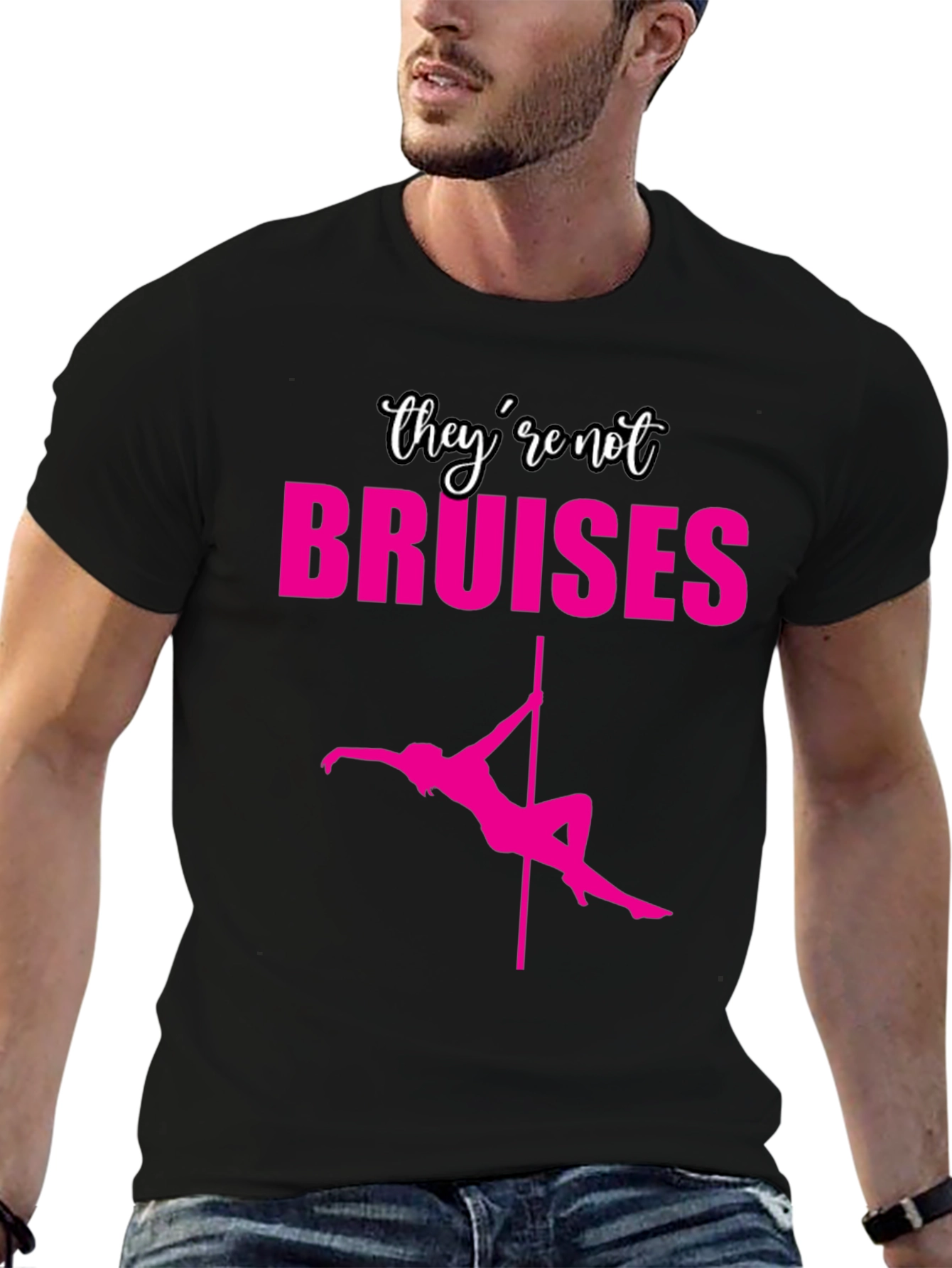 Pole Dance Bruises T-Shirt - Funny Fitness Tee