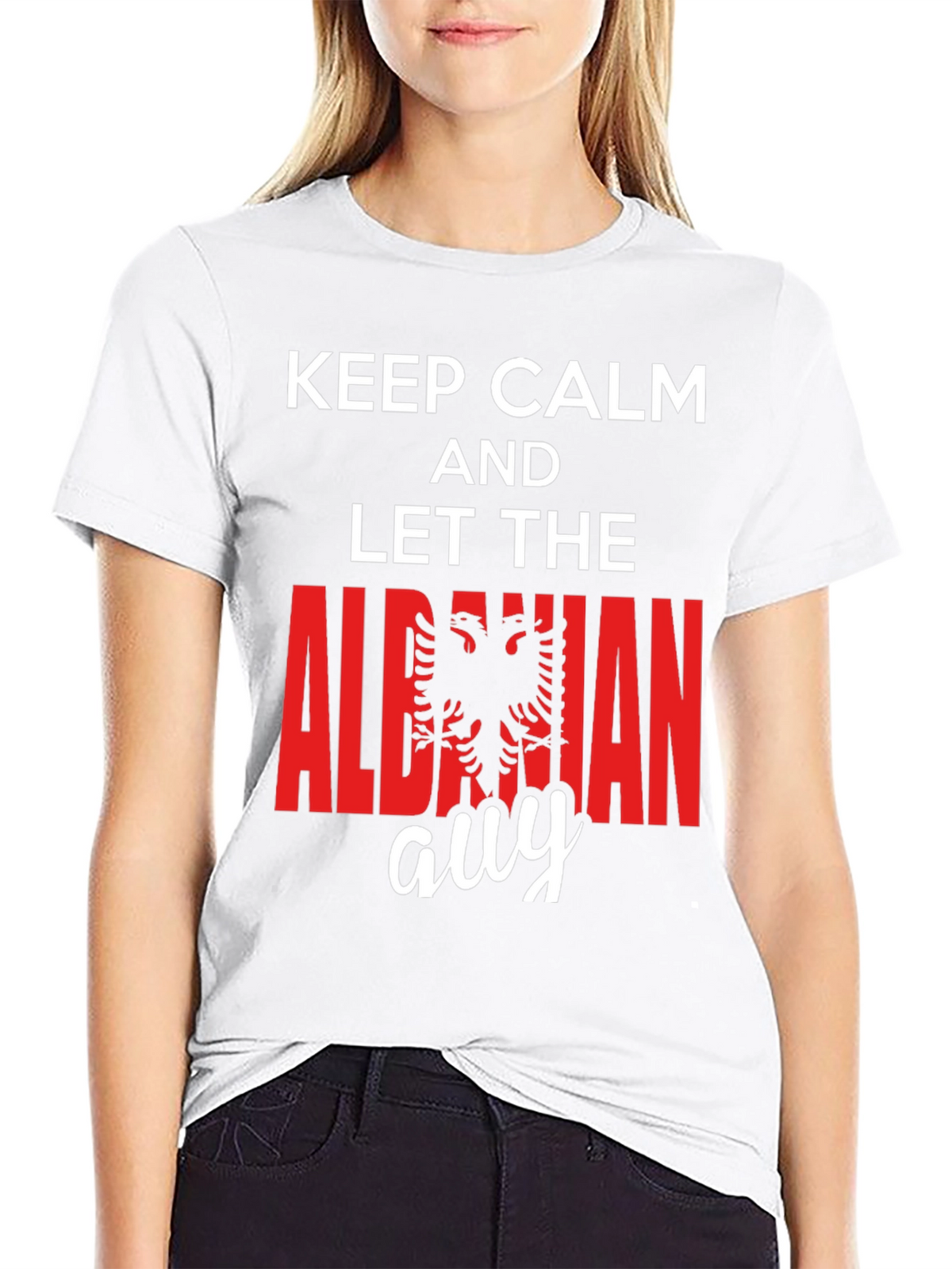 Keep Calm Albanian Guy T-Shirt