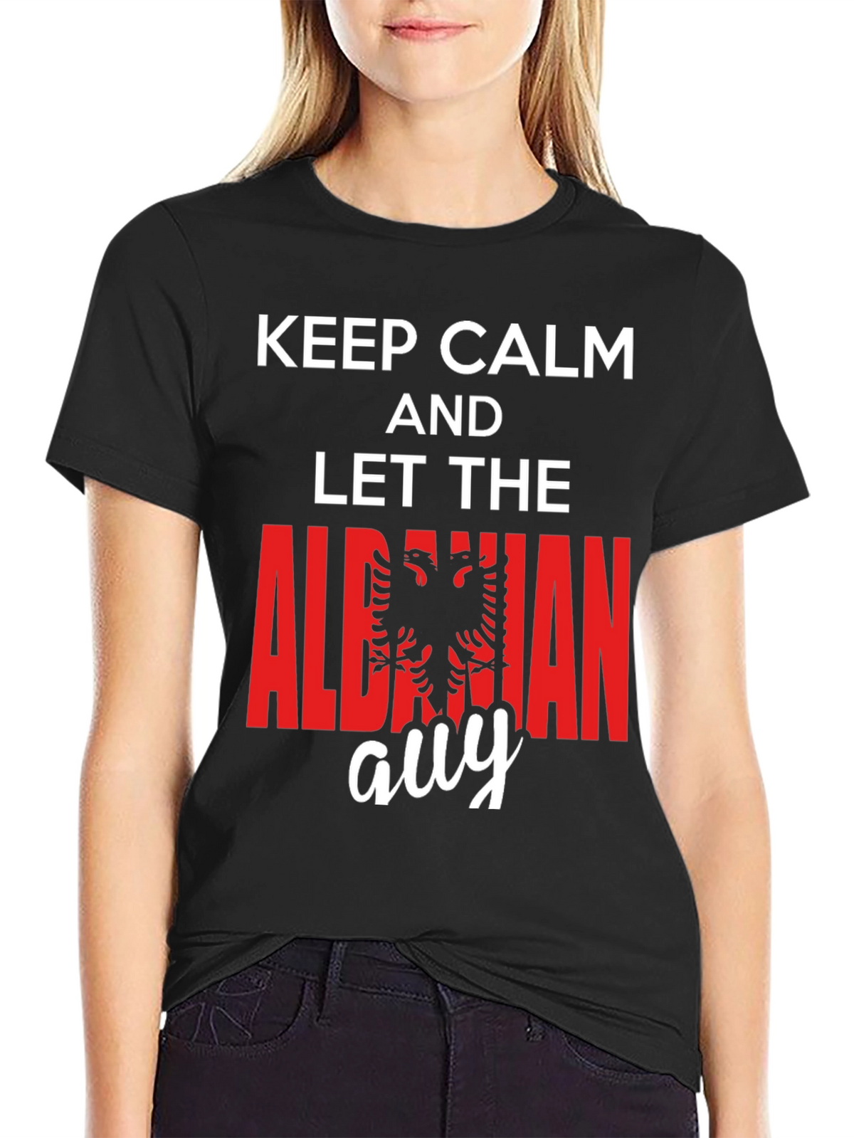 Keep Calm Albanian Guy T-Shirt