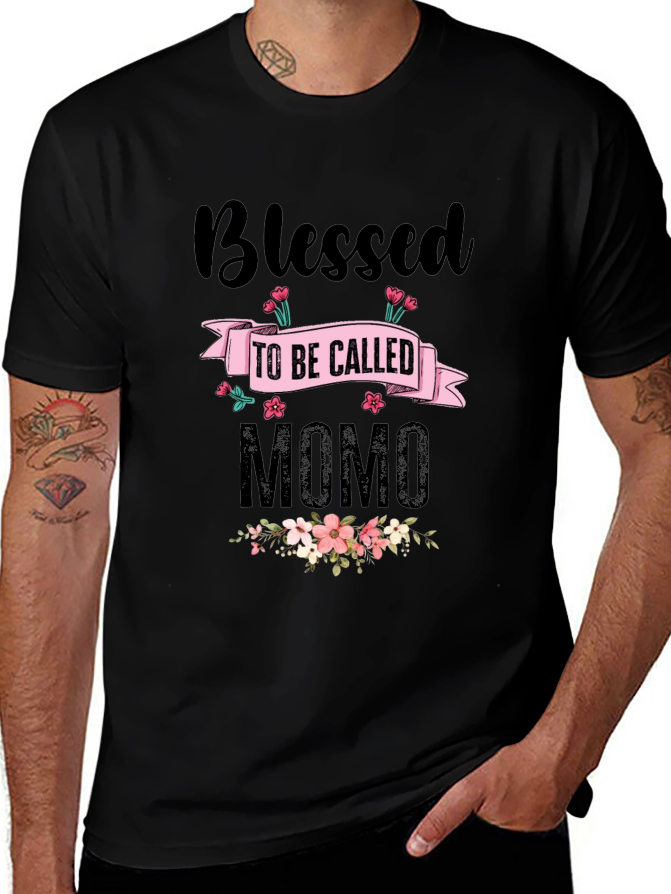Blessed To Be Called MOMO Graphic Tee