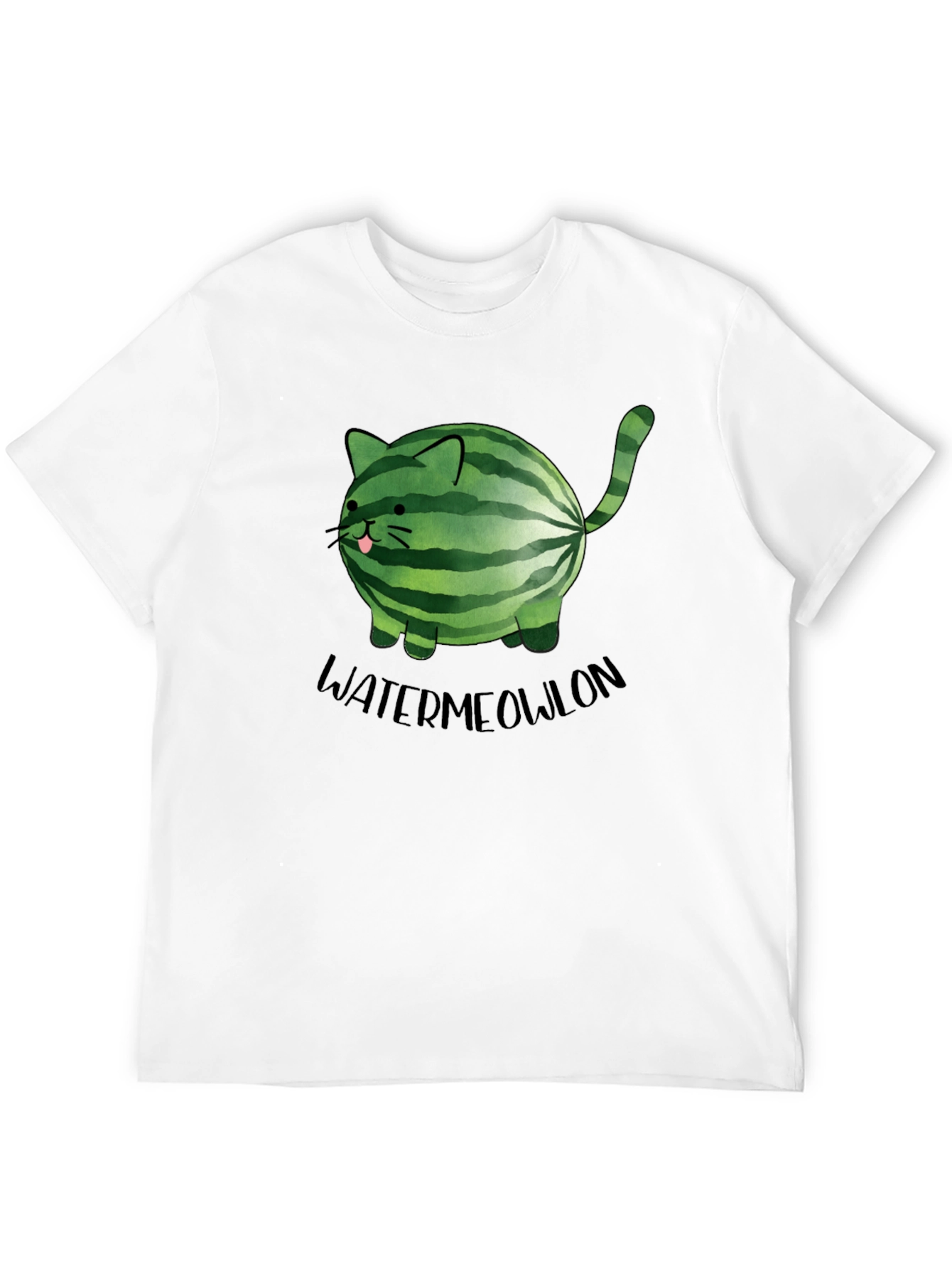 Watermeowlon T-Shirt - Funny Cat & Watermelon Design
