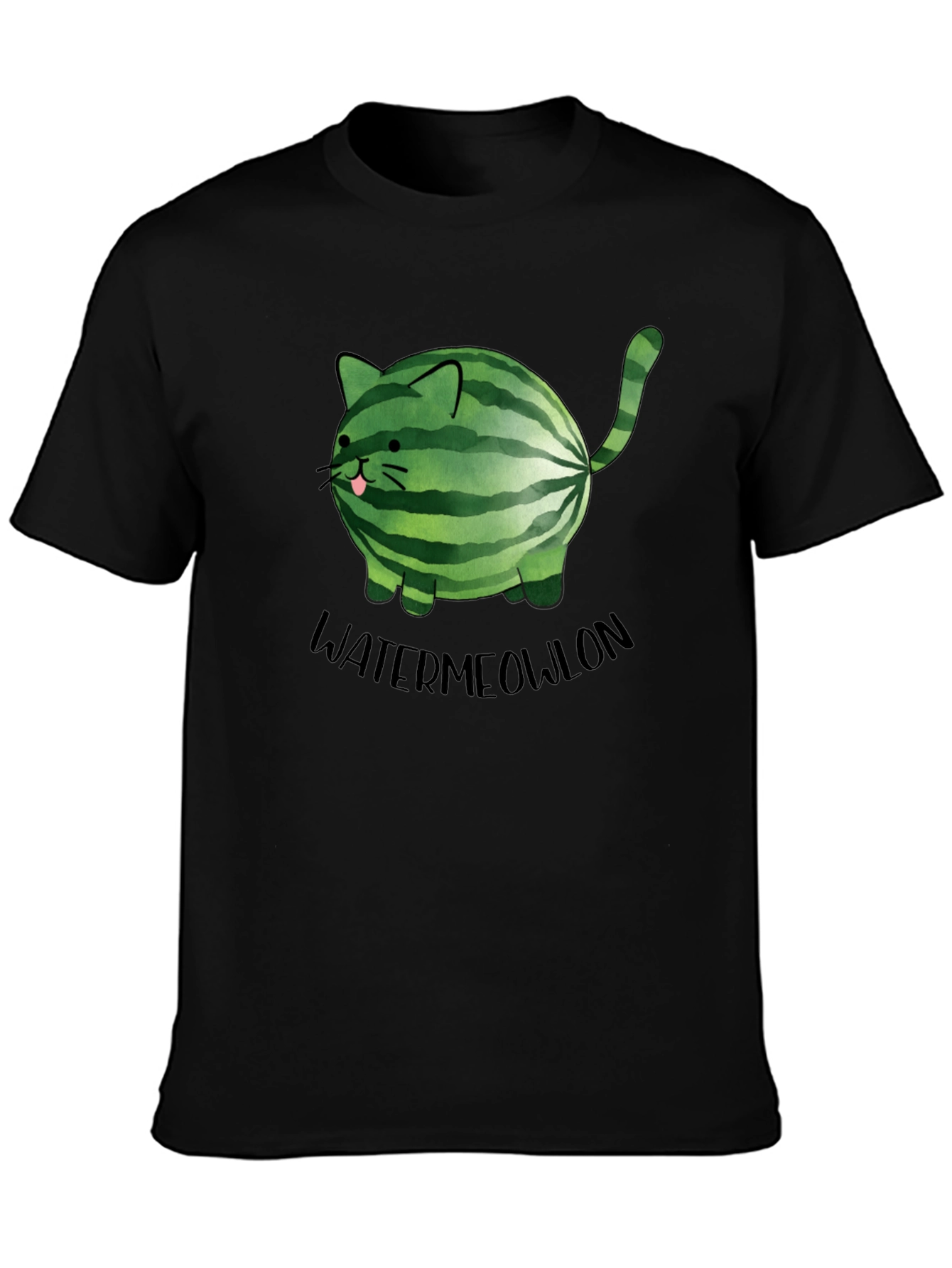 Watermeowlon T-Shirt - Funny Cat & Watermelon Design