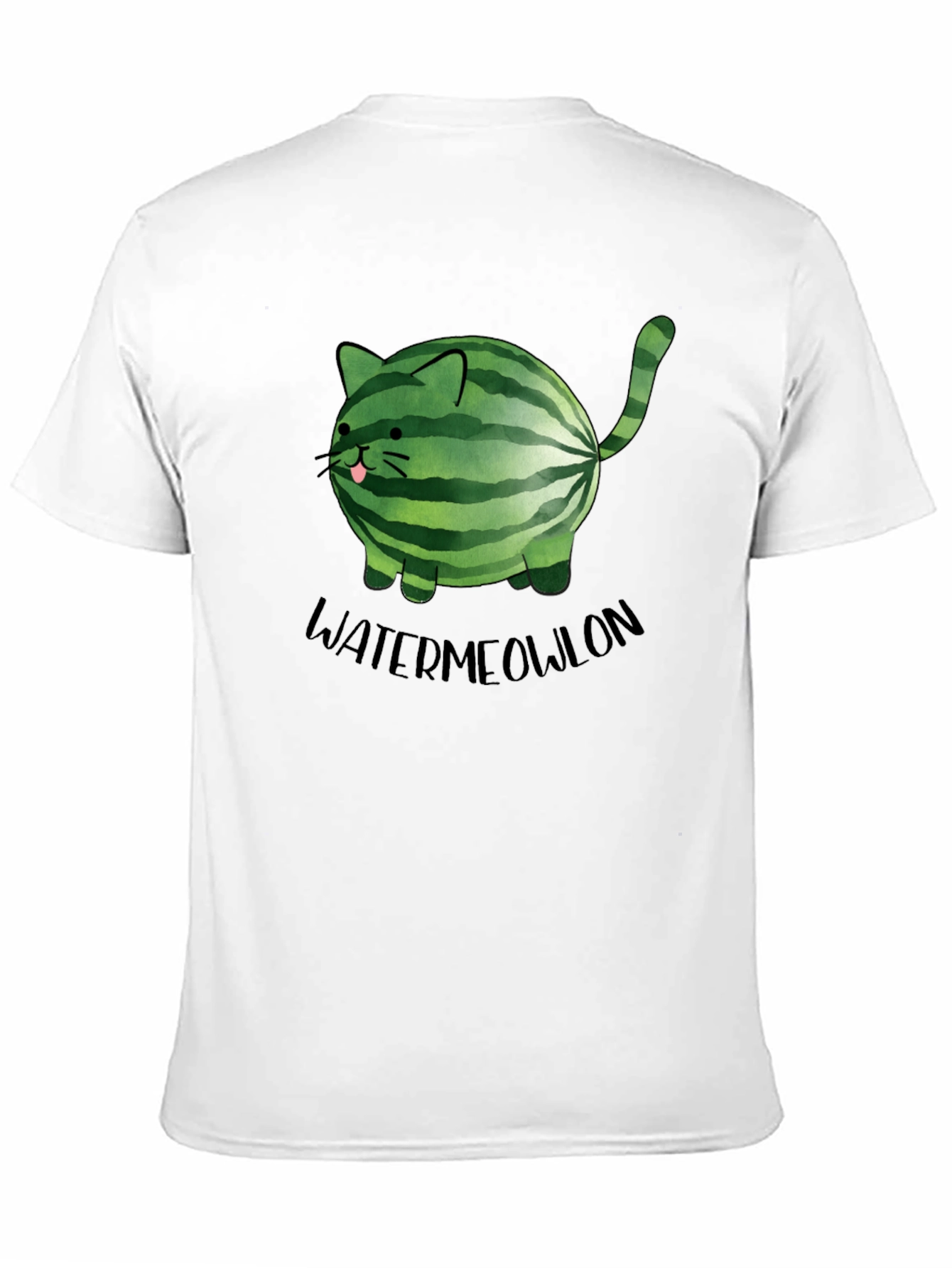 Watermeowlon T-Shirt - Funny Cat & Watermelon Design