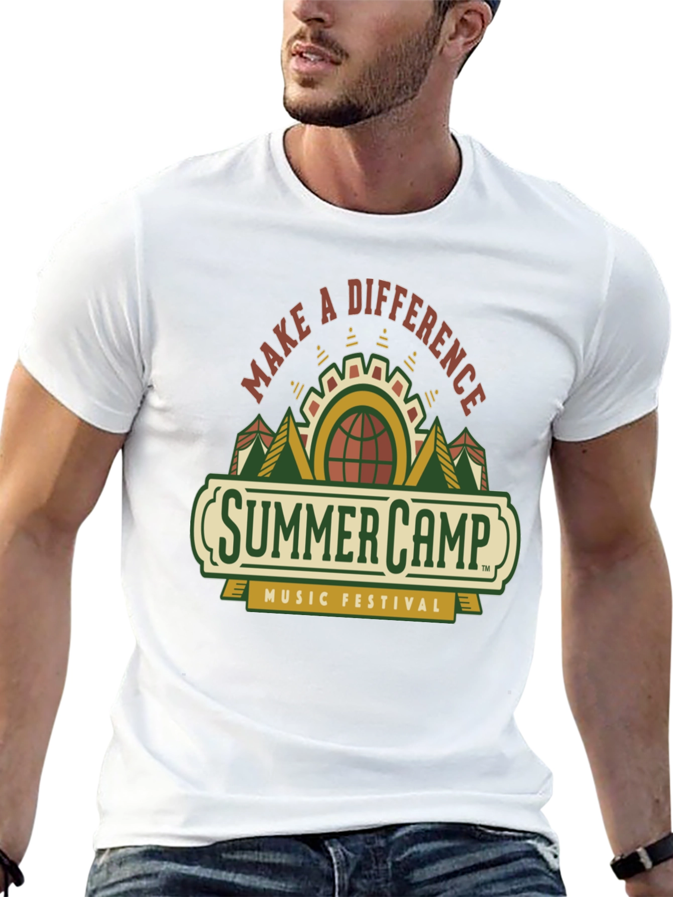 Summer Camp Music Festival Black T-Shirt