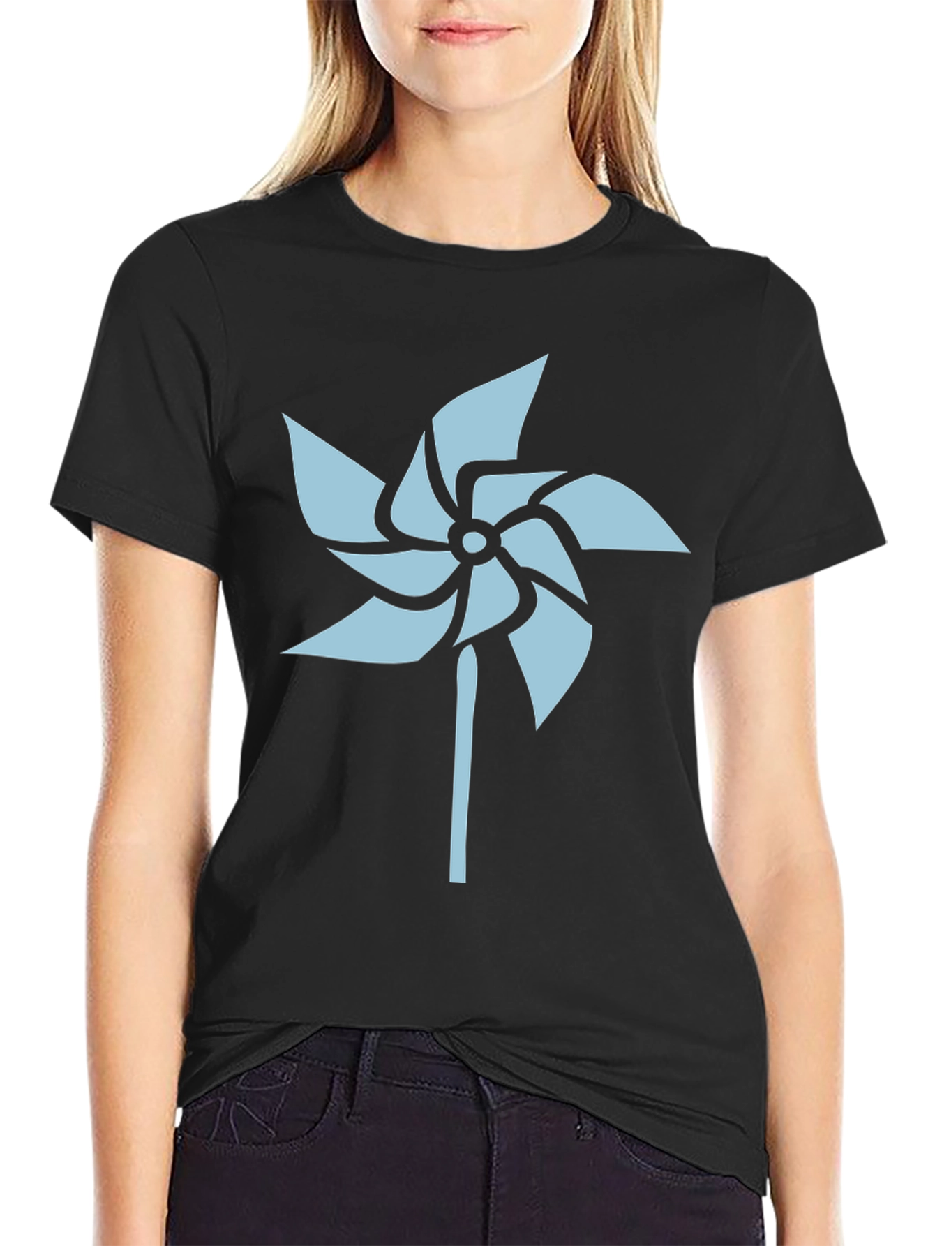 Pinwheel Graphic Tee - Cool & Casual Style
