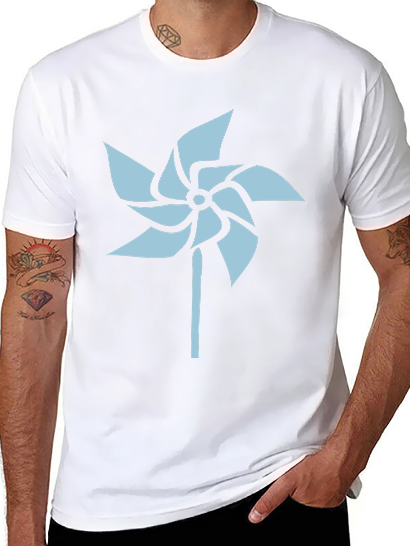 Pinwheel Graphic Tee - Cool & Casual Style