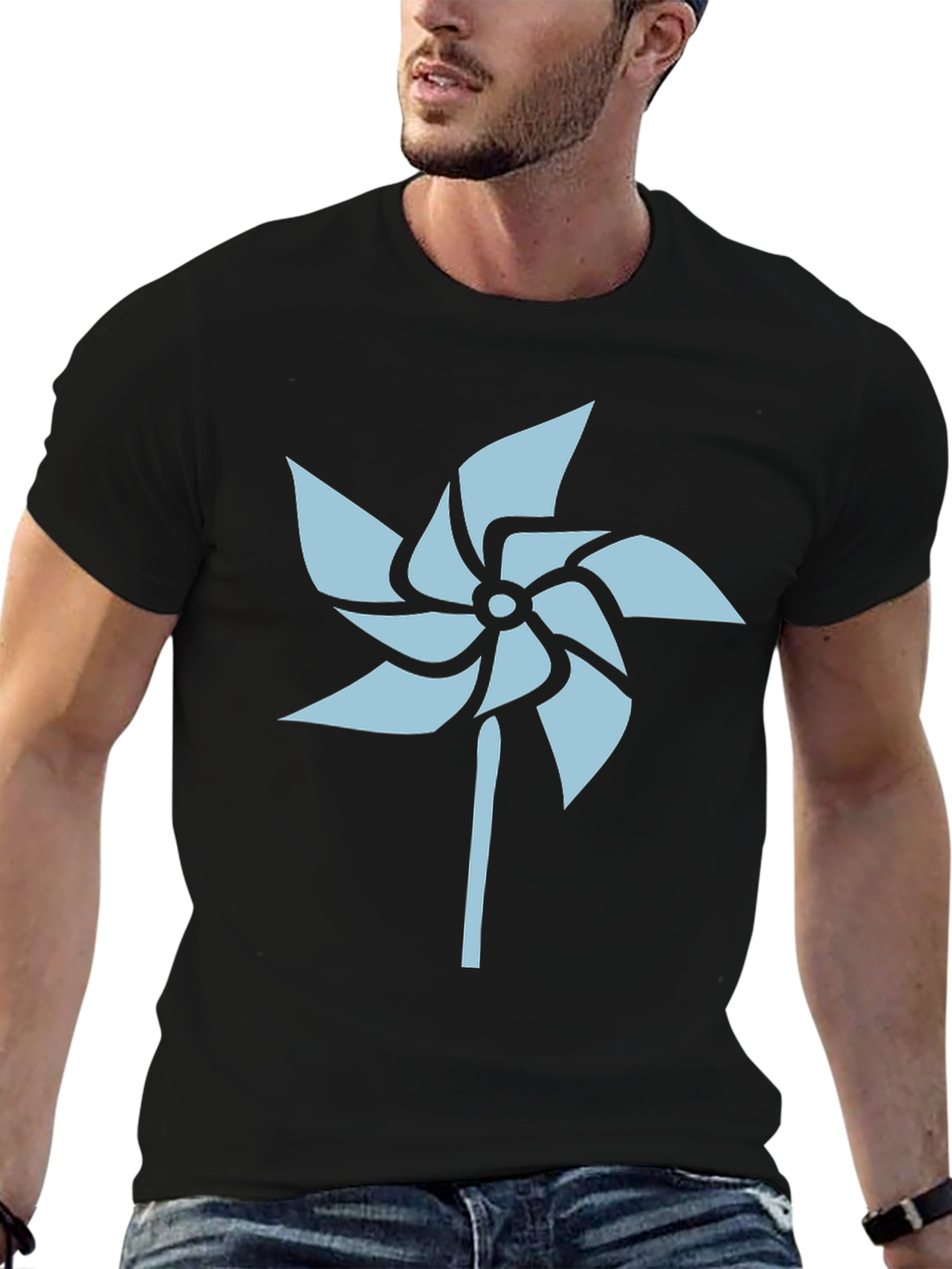 Pinwheel Graphic Tee - Cool & Casual Style