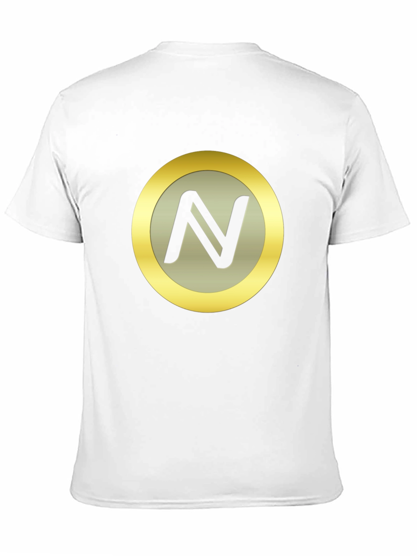 Black T-Shirt with N Coin Logo