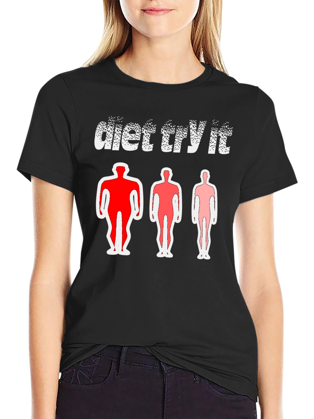 Diet Try It T-Shirt - Body Transformation Tee