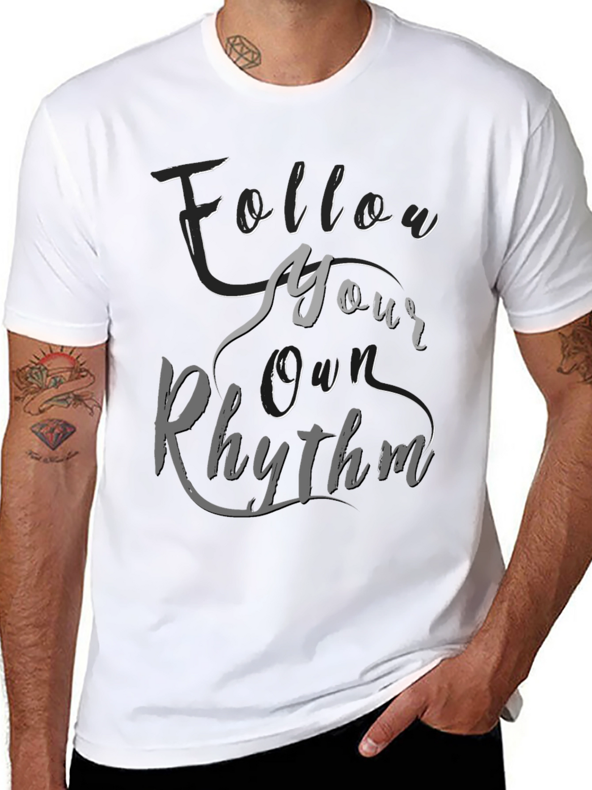 Follow Your Own Rhythm Graphic T-Shirt