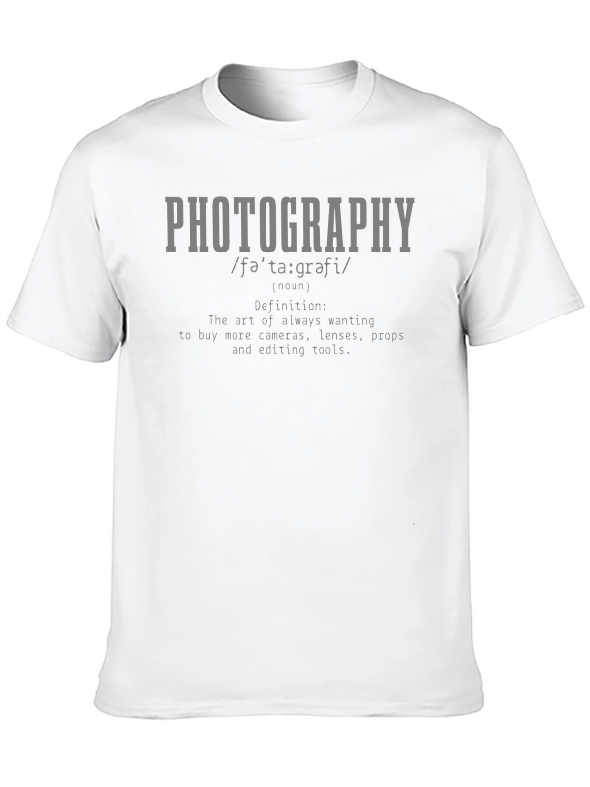Photography Definition T-Shirt - Funny Photographer Gift
