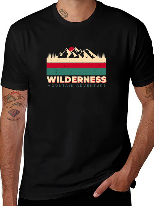 Wilderness Mountain Adventure Graphic Tee
