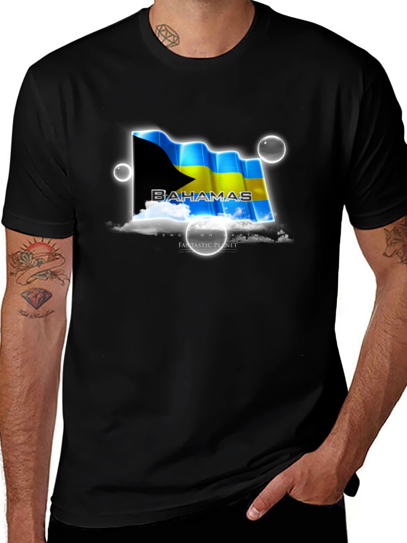 Bahamas Flag T-Shirt - Island Pride