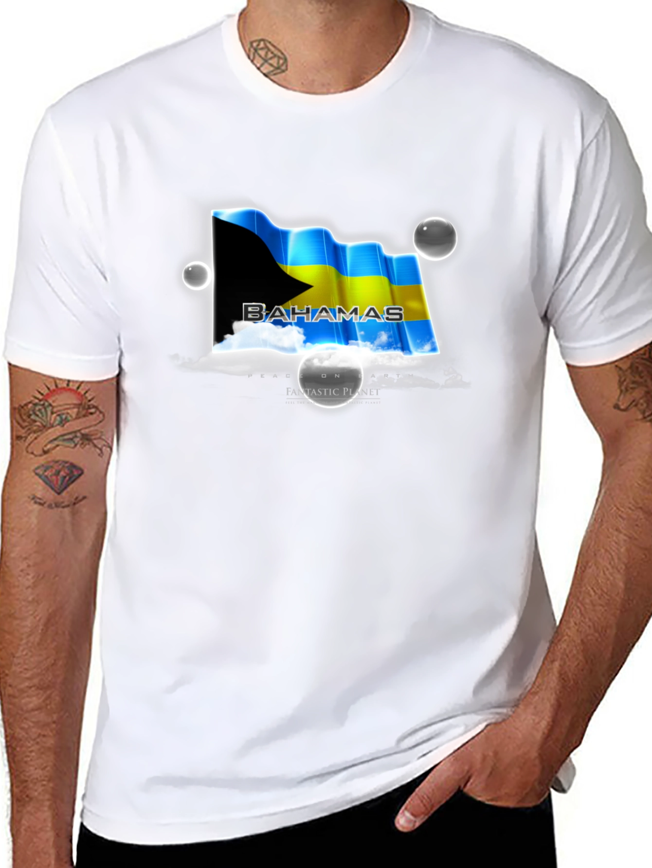 Bahamas Flag T-Shirt - Island Pride