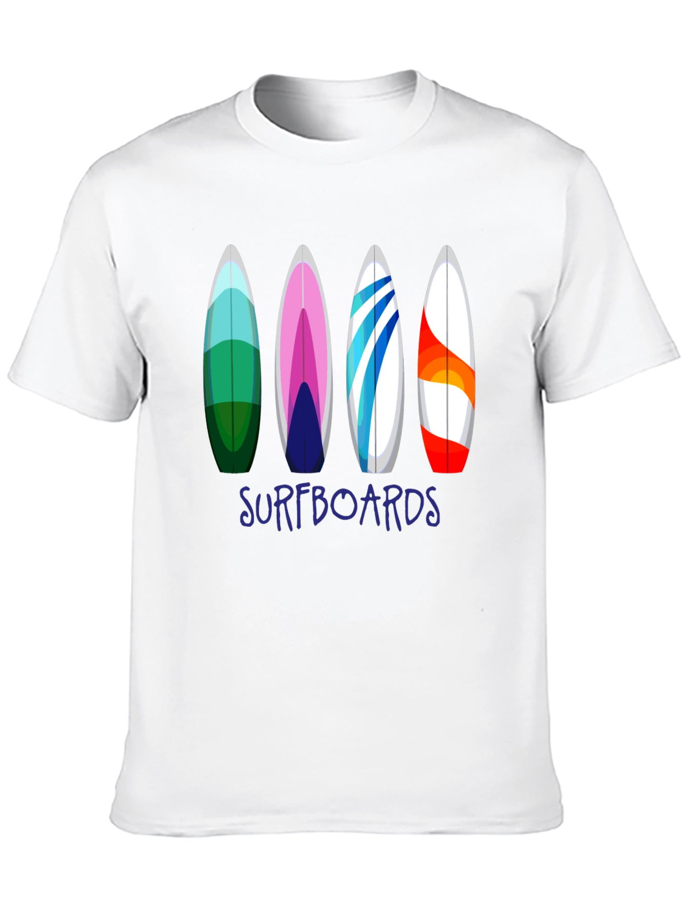 Surfboard T-Shirt - Beach Lover Tee
