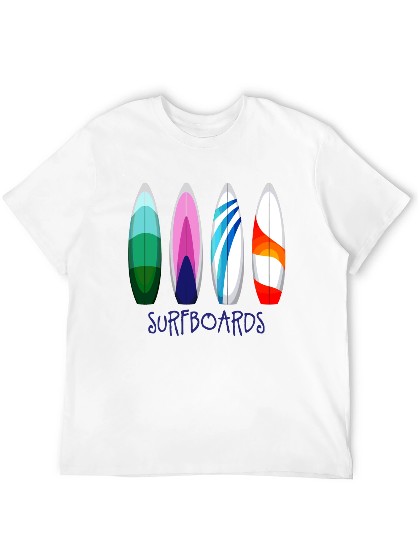 Surfboard T-Shirt - Beach Lover Tee