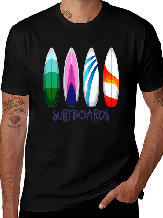 Surfboard T-Shirt - Beach Lover Tee