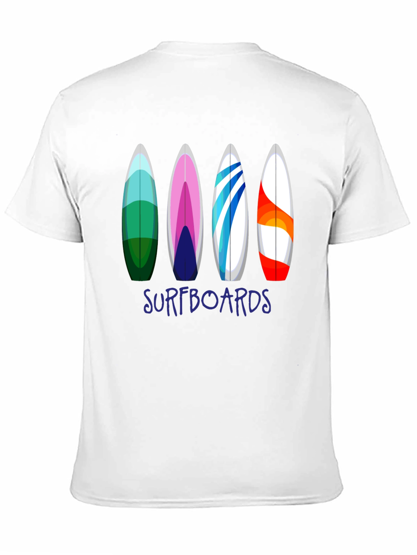 Surfboard T-Shirt - Beach Lover Tee