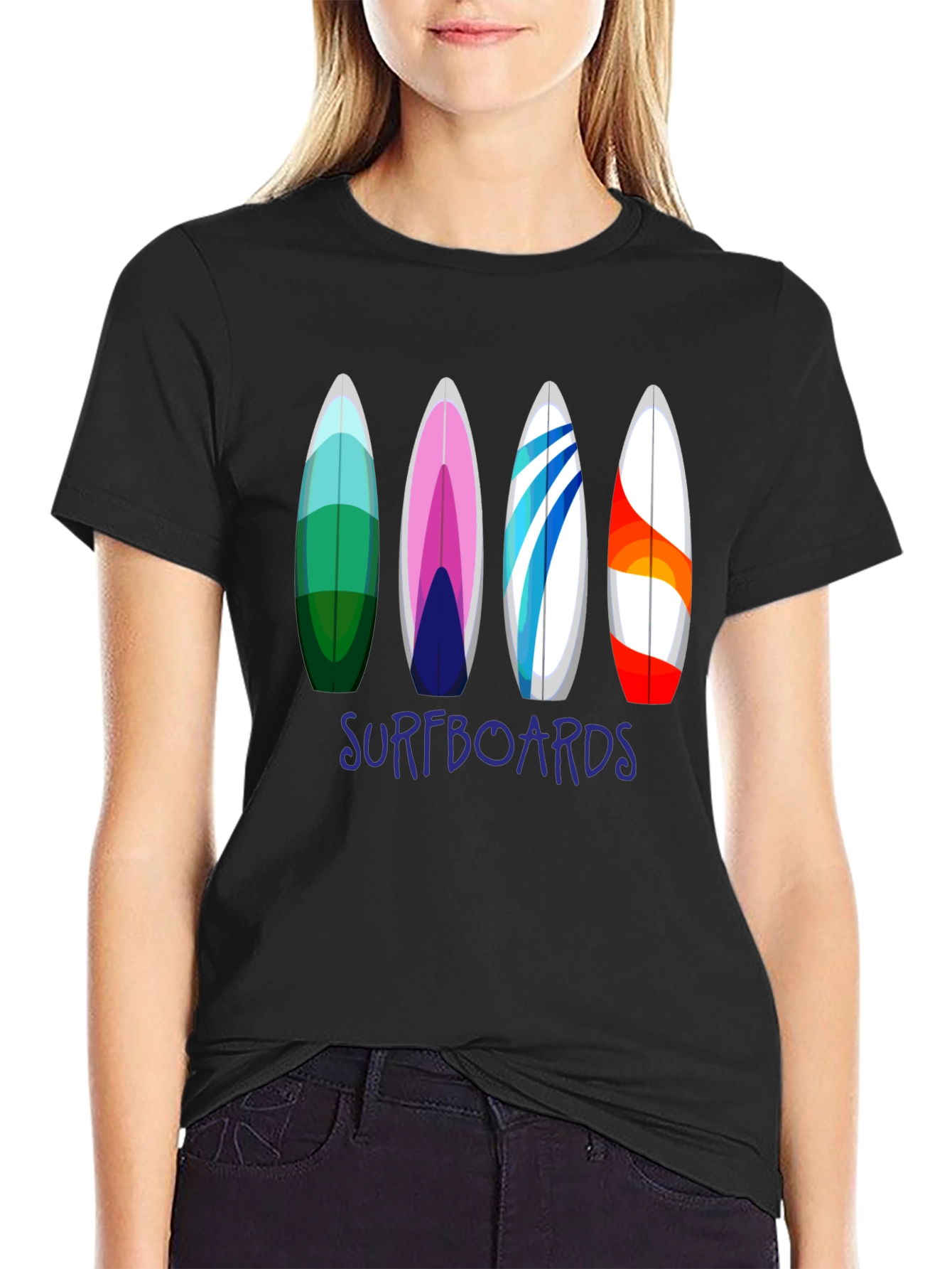 Surfboard T-Shirt - Beach Lover Tee