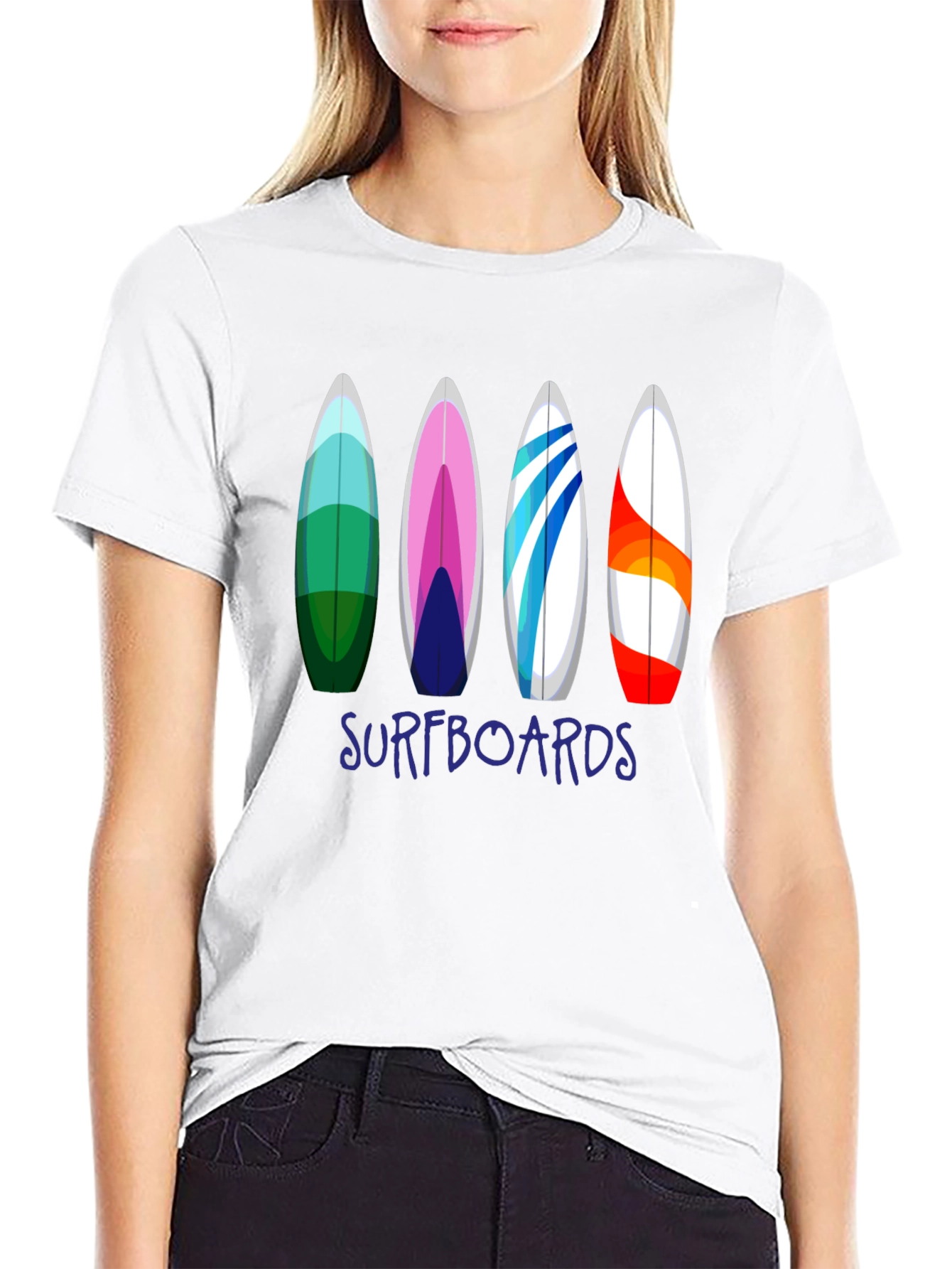 Surfboard T-Shirt - Beach Lover Tee