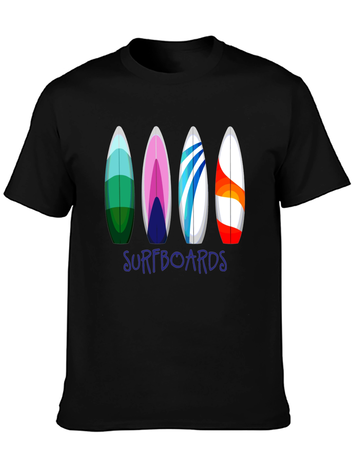 Surfboard T-Shirt - Beach Lover Tee