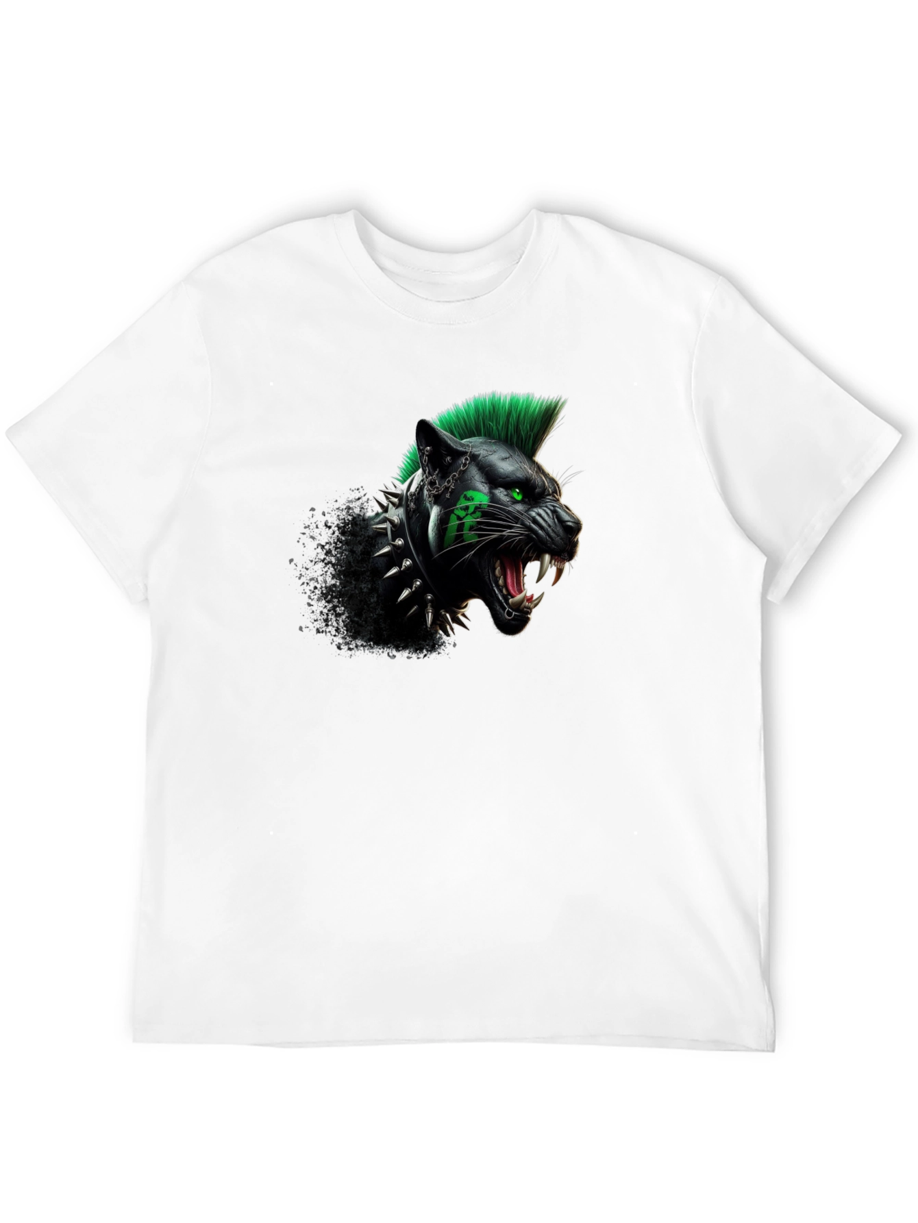 Punk Panther Graphic Tee - Unleash Your Wild Side