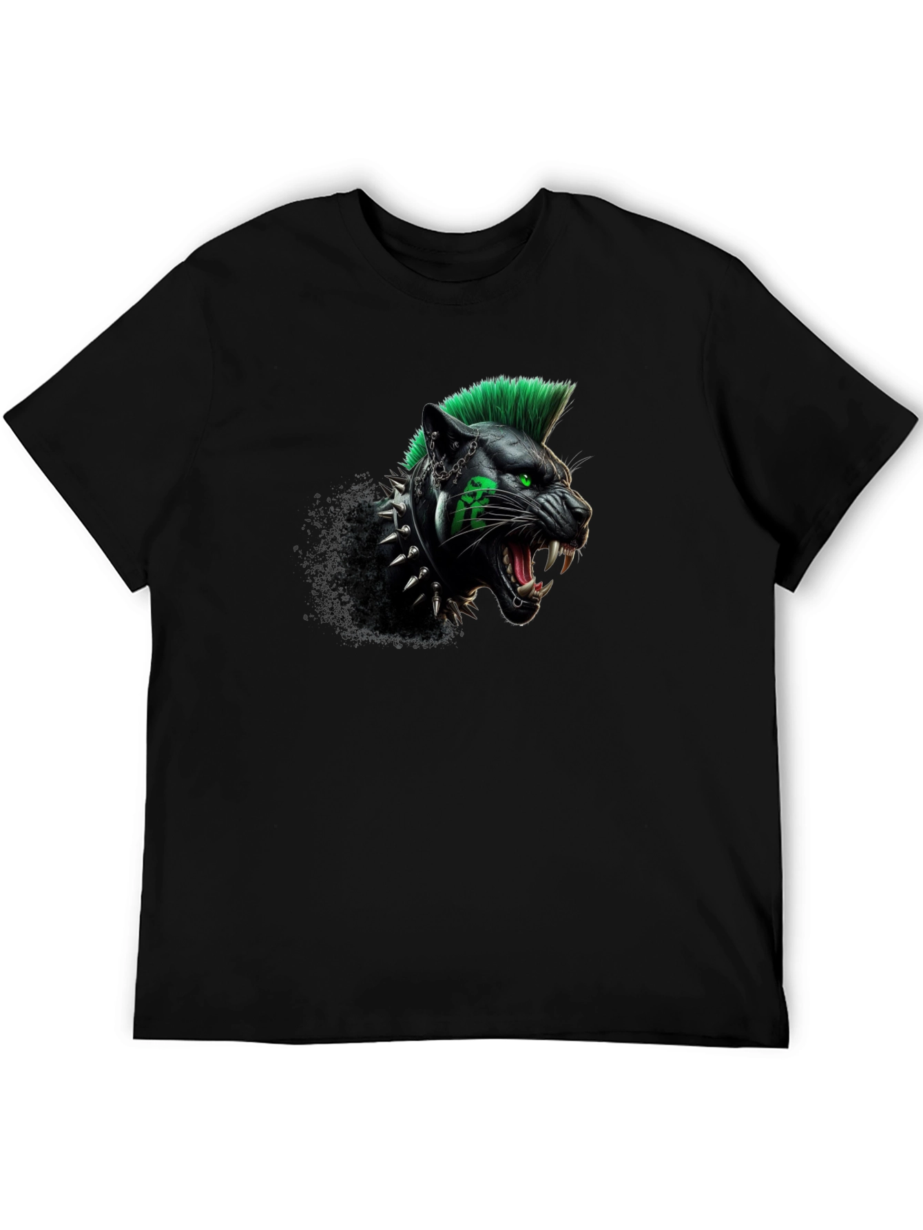 Punk Panther Graphic Tee - Unleash Your Wild Side