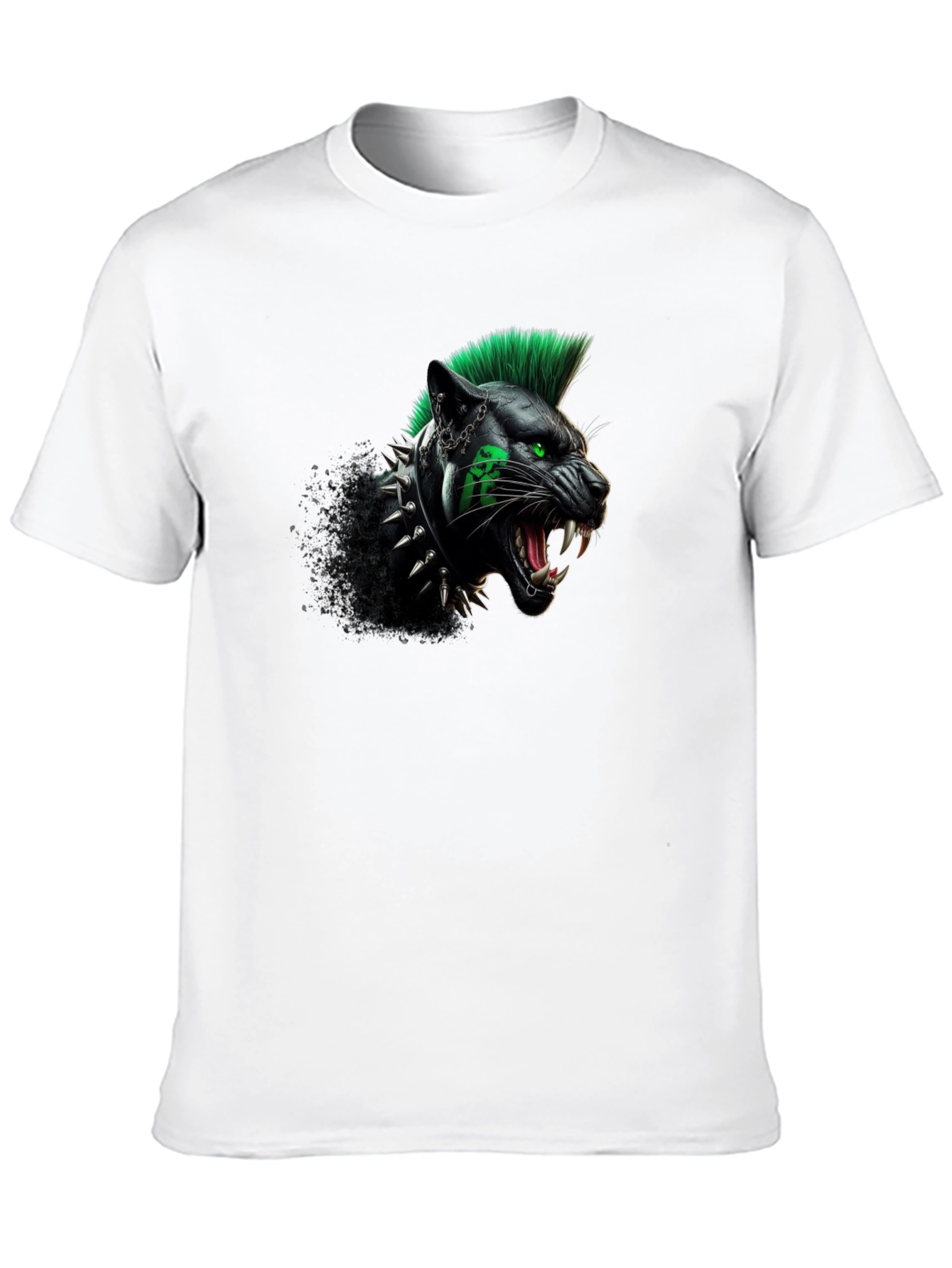 Punk Panther Graphic Tee - Unleash Your Wild Side