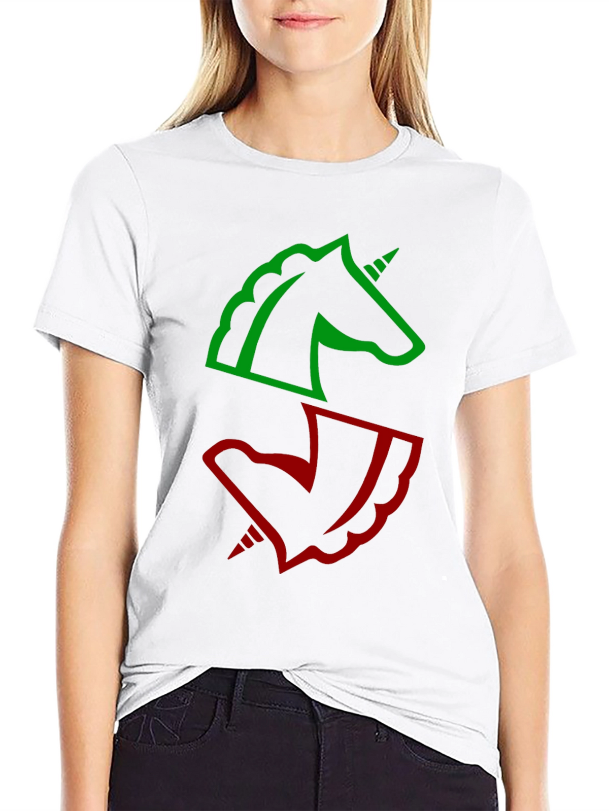 Unicorn Graphic Tee - Black T-Shirt
