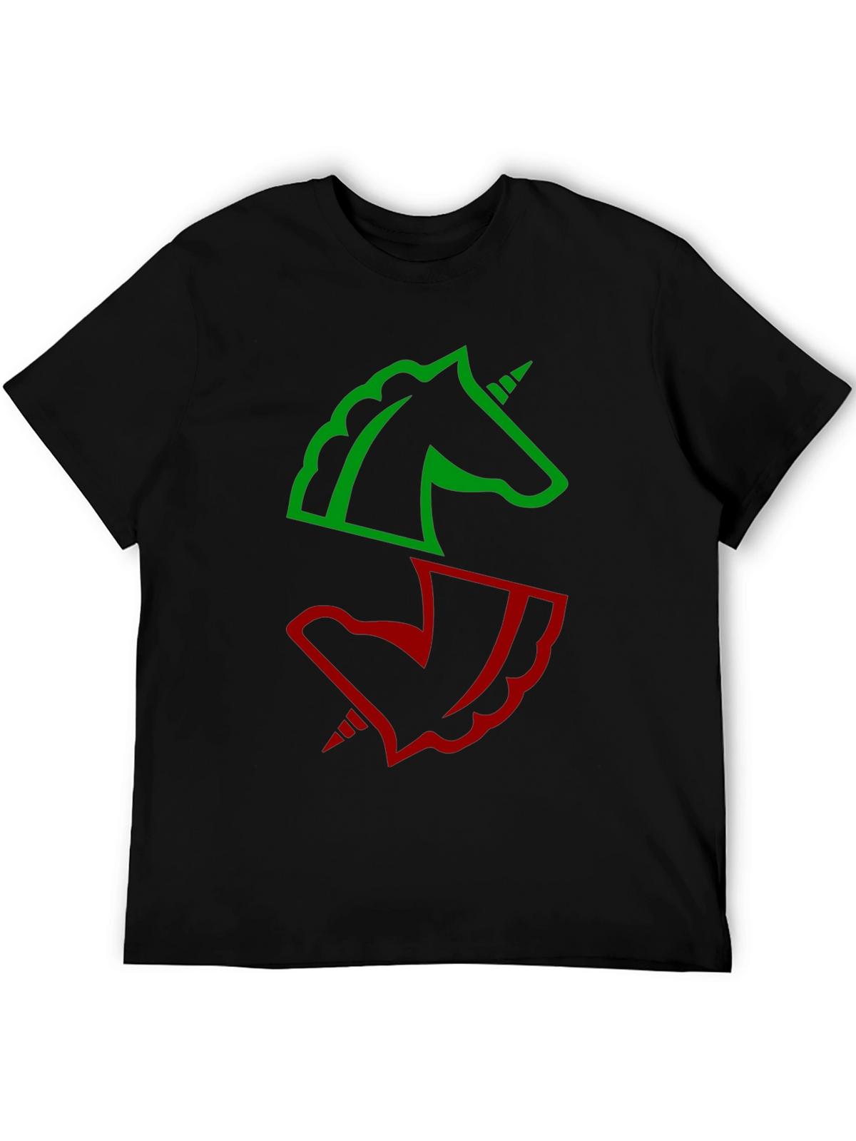 Unicorn Graphic Tee - Black T-Shirt