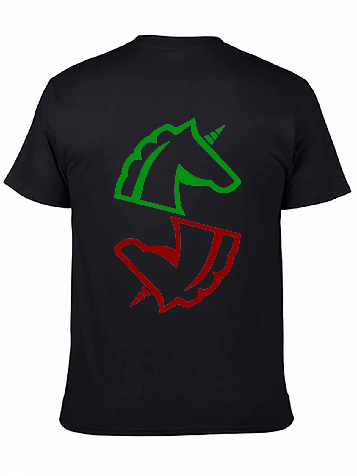 Unicorn Graphic Tee - Black T-Shirt