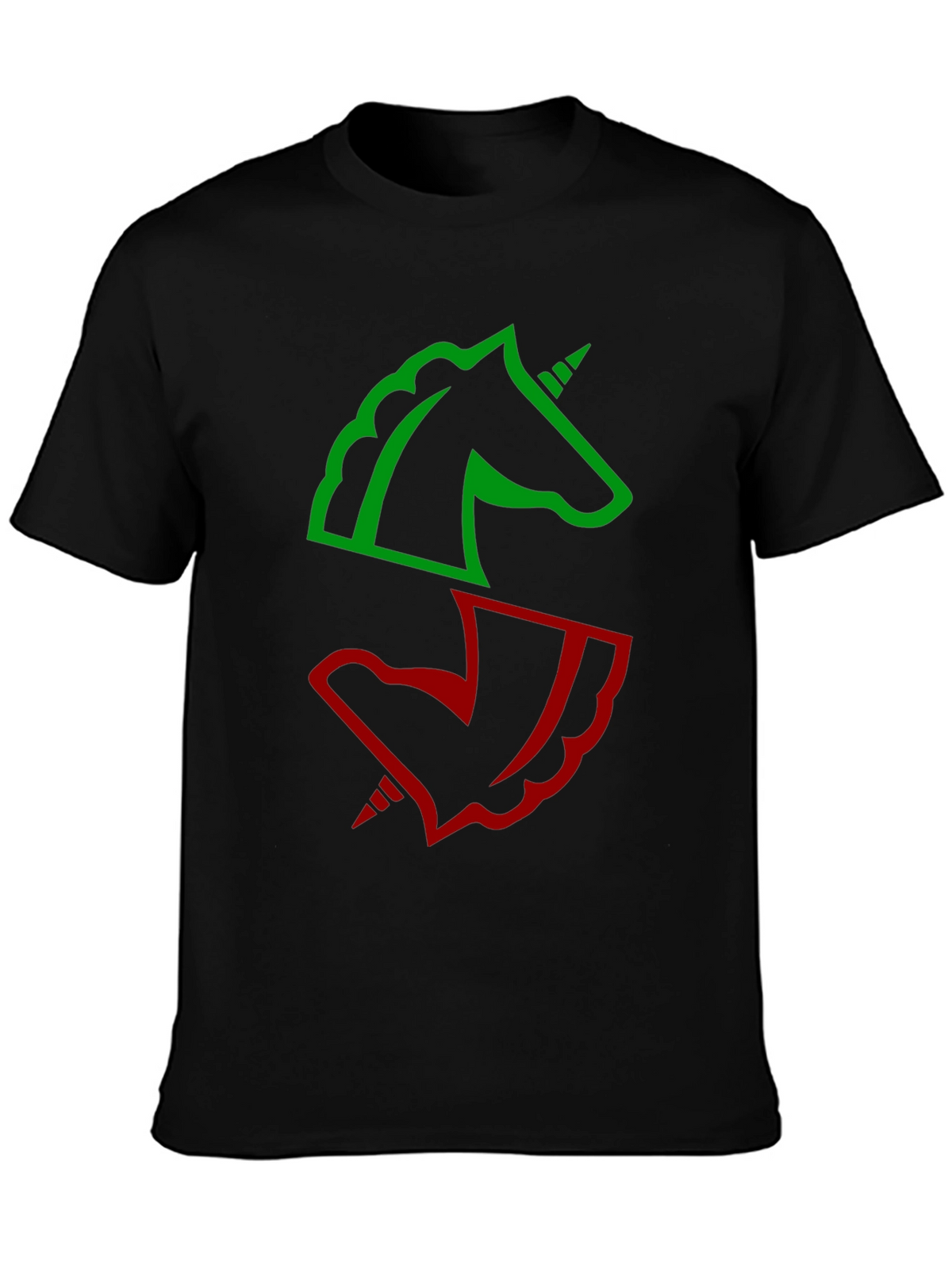 Unicorn Graphic Tee - Black T-Shirt