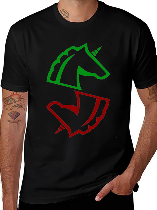 Unicorn Graphic Tee - Black T-Shirt