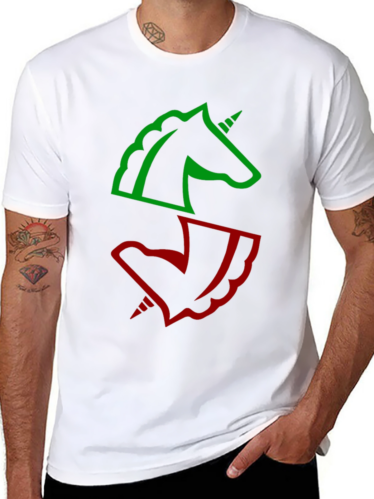 Unicorn Graphic Tee - Black T-Shirt