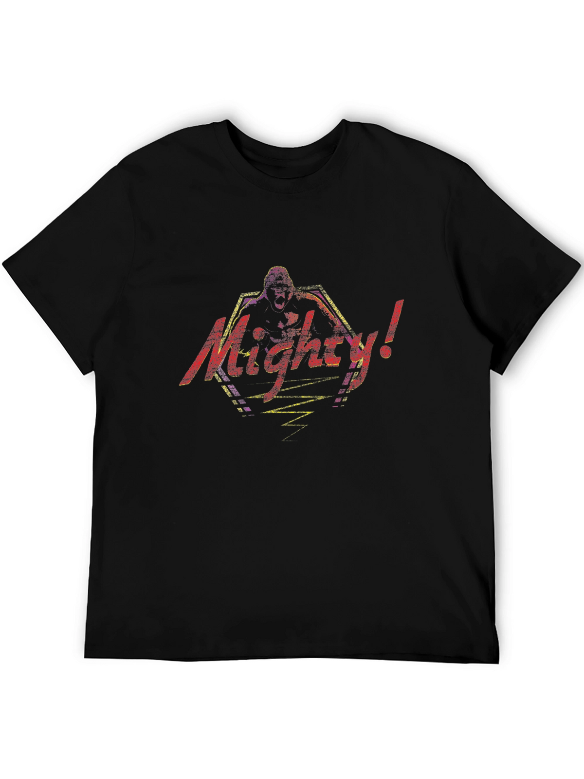 Mighty Gorilla Graphic T-Shirt - Black
