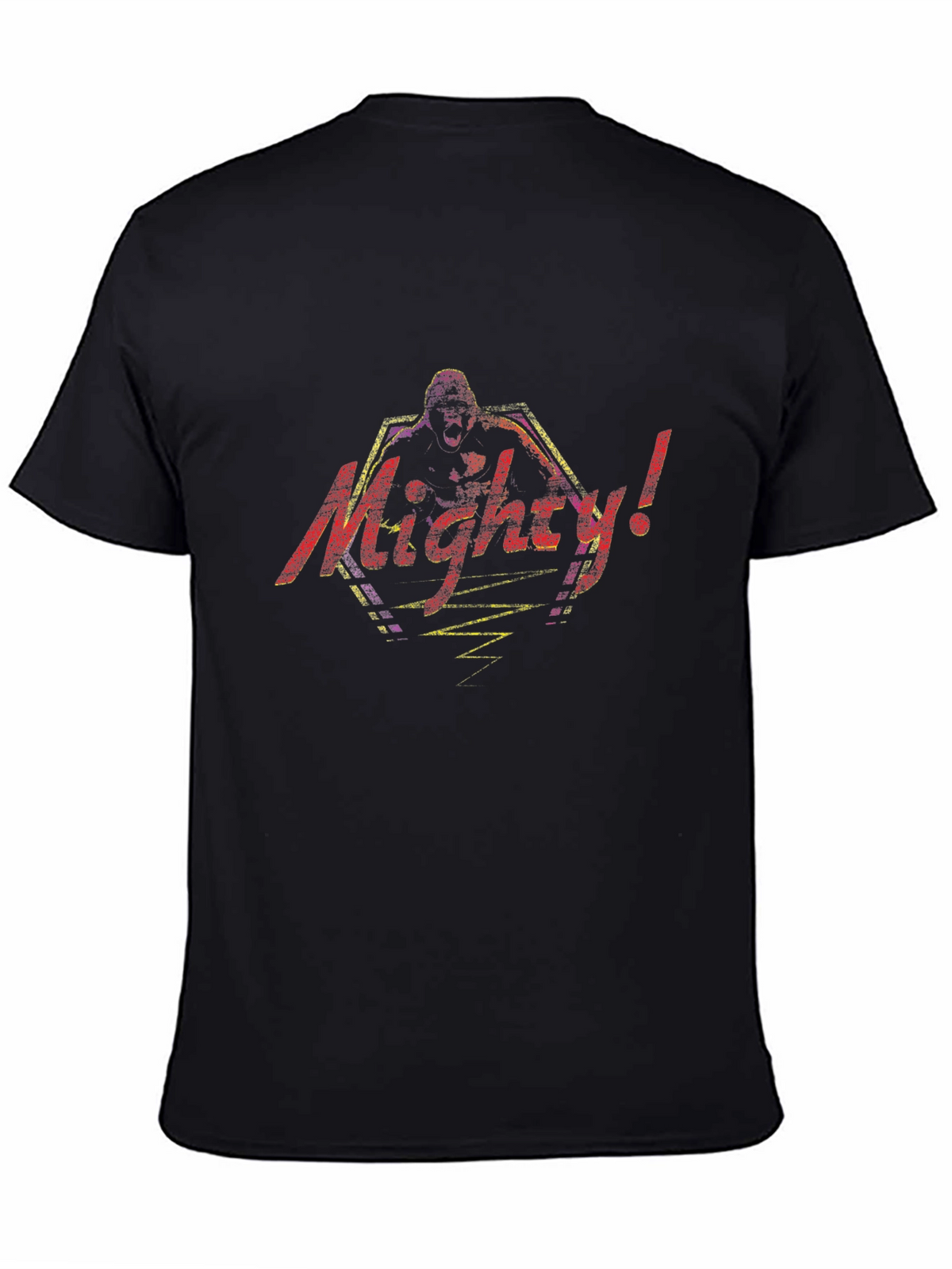 Mighty Gorilla Graphic T-Shirt - Black