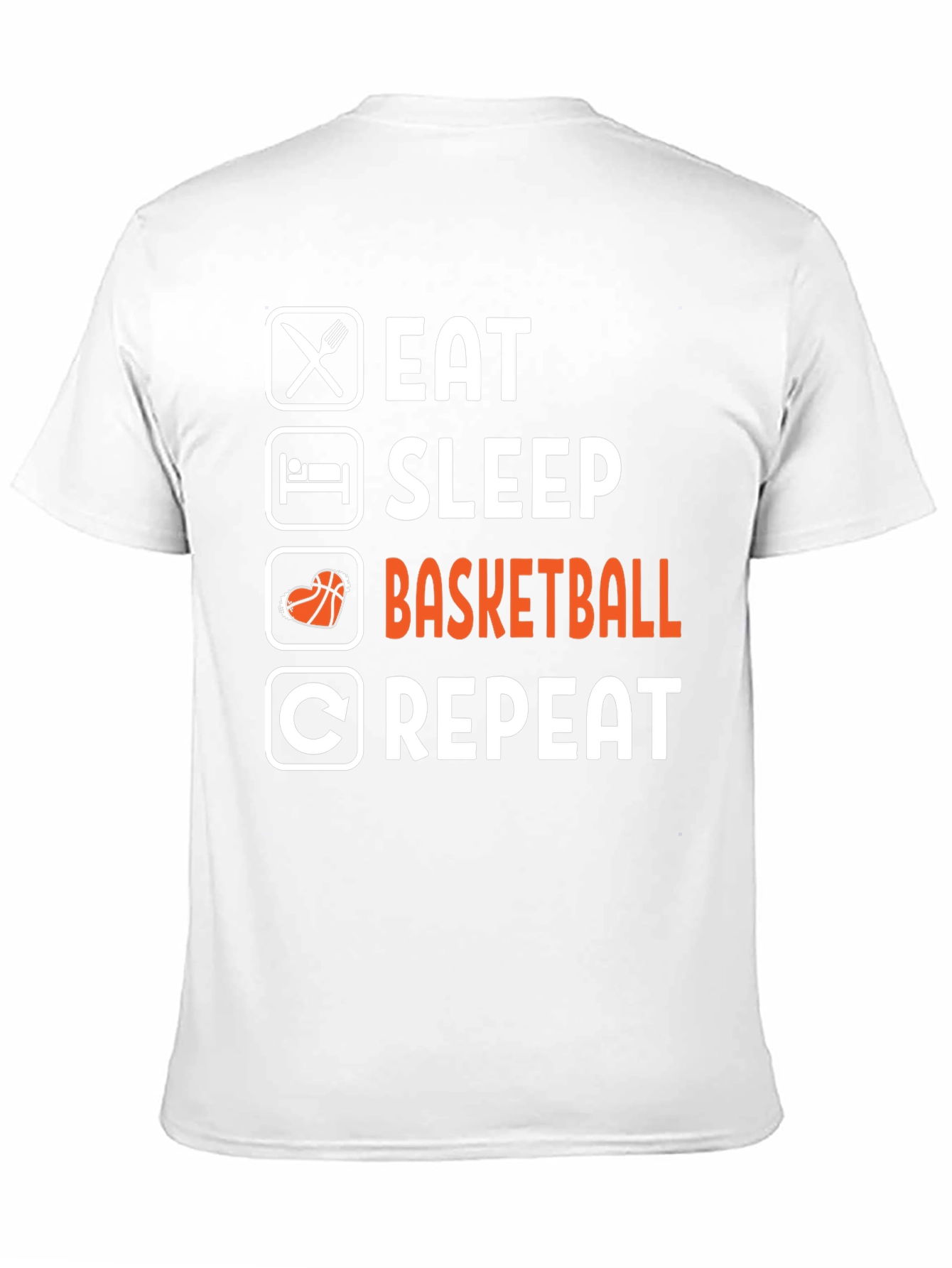 Eat Sleep Basketball Repeat T-Shirt