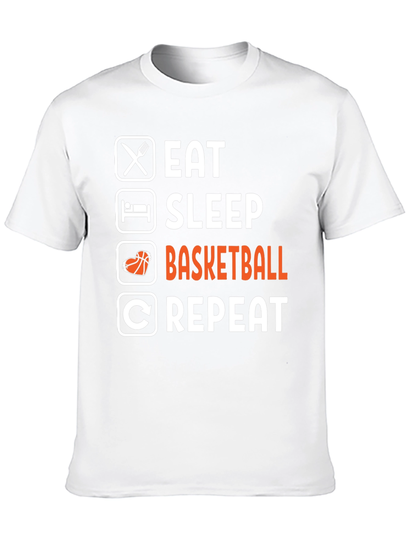 Eat Sleep Basketball Repeat T-Shirt