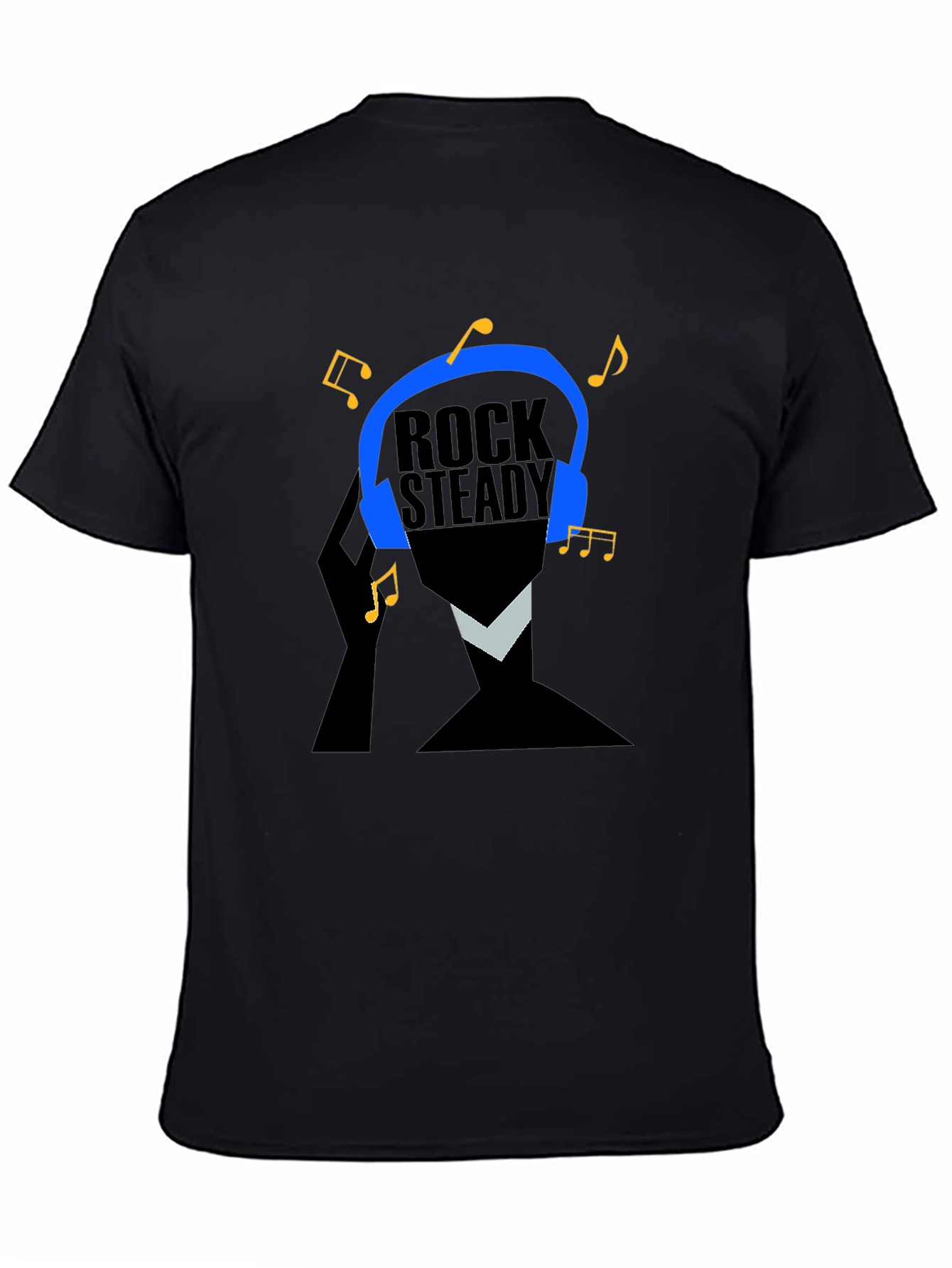 Rock Steady Music T-Shirt - Cool Graphic Tee
