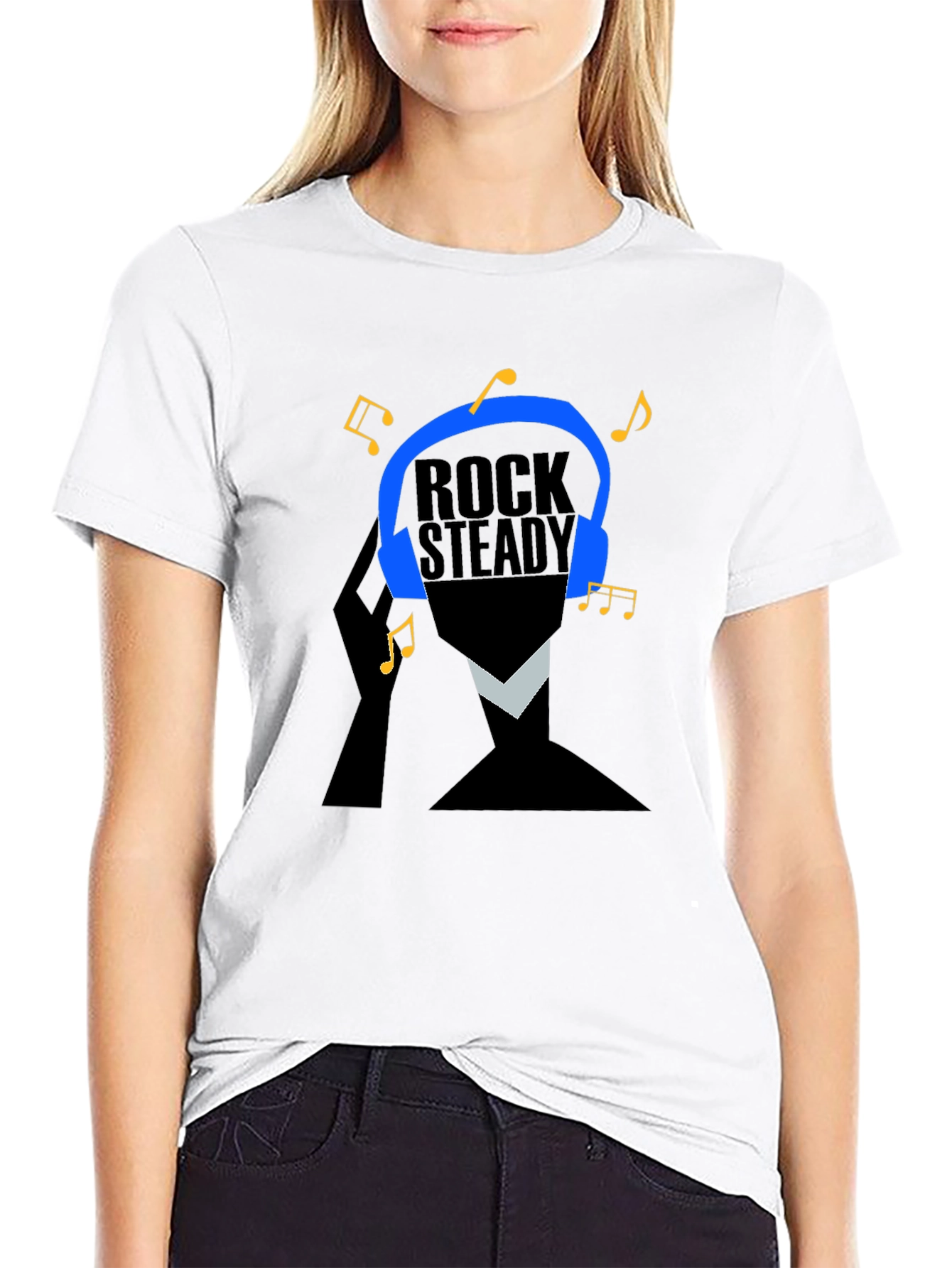 Rock Steady Music T-Shirt - Cool Graphic Tee