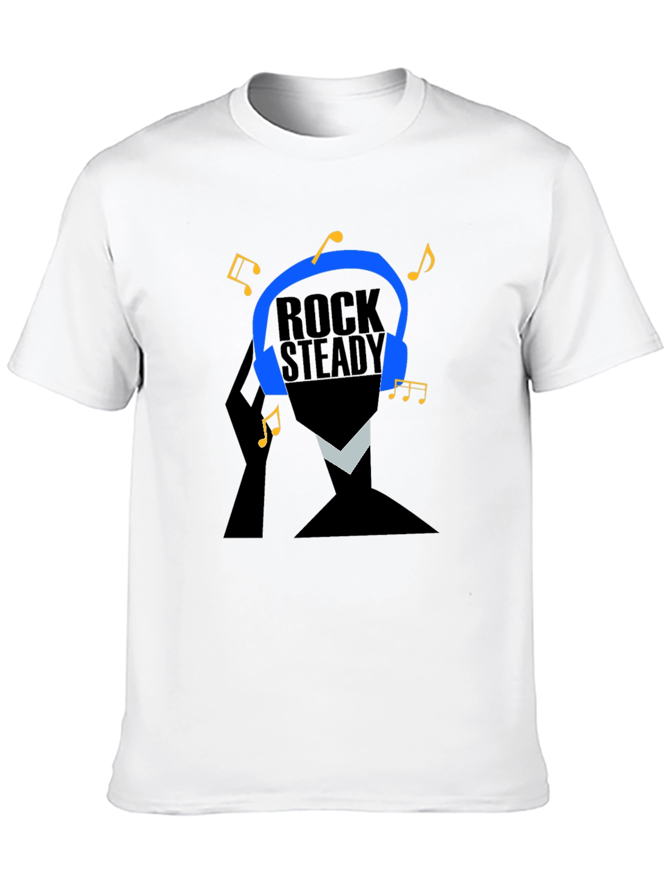 Rock Steady Music T-Shirt - Cool Graphic Tee