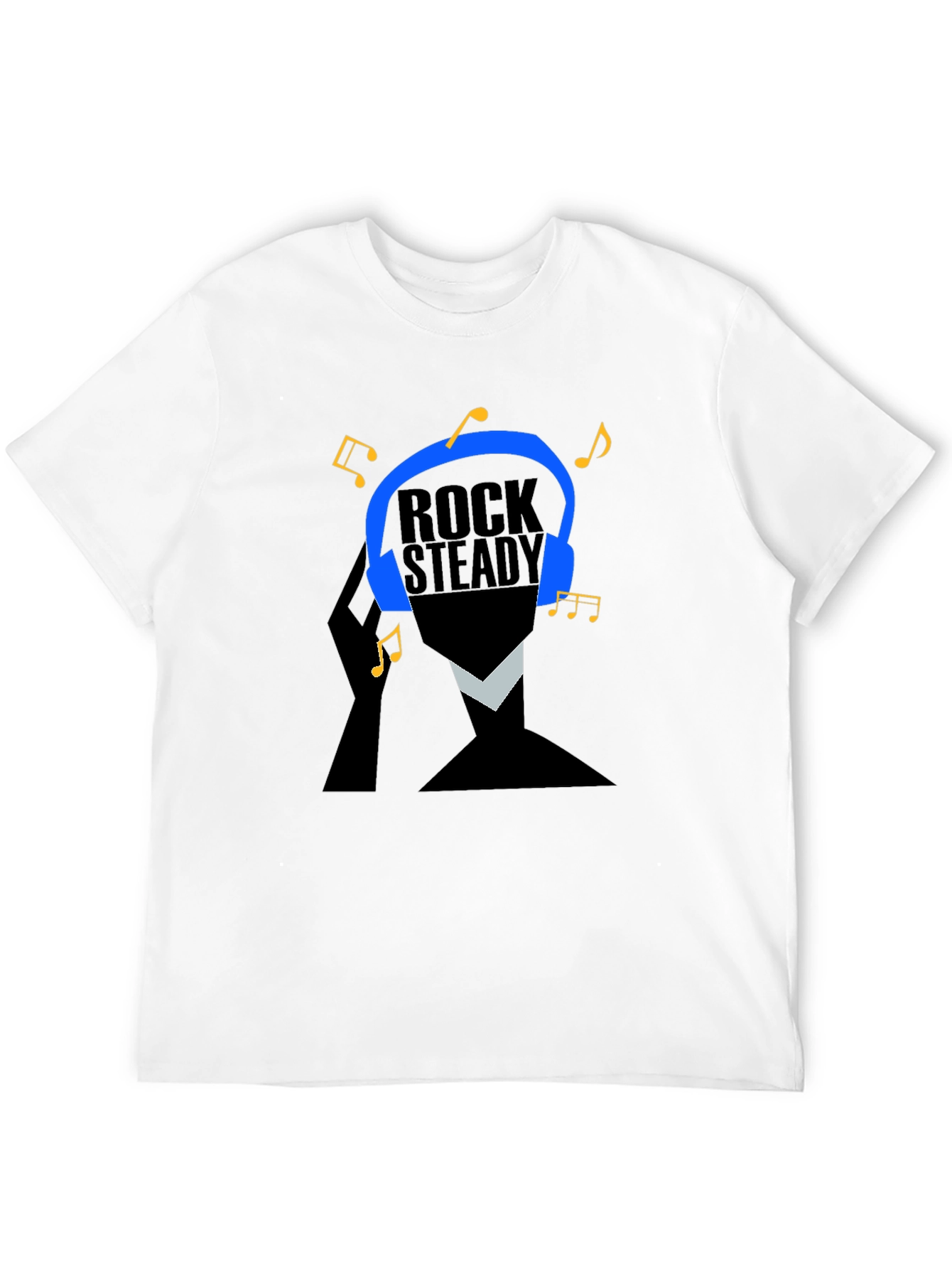 Rock Steady Music T-Shirt - Cool Graphic Tee