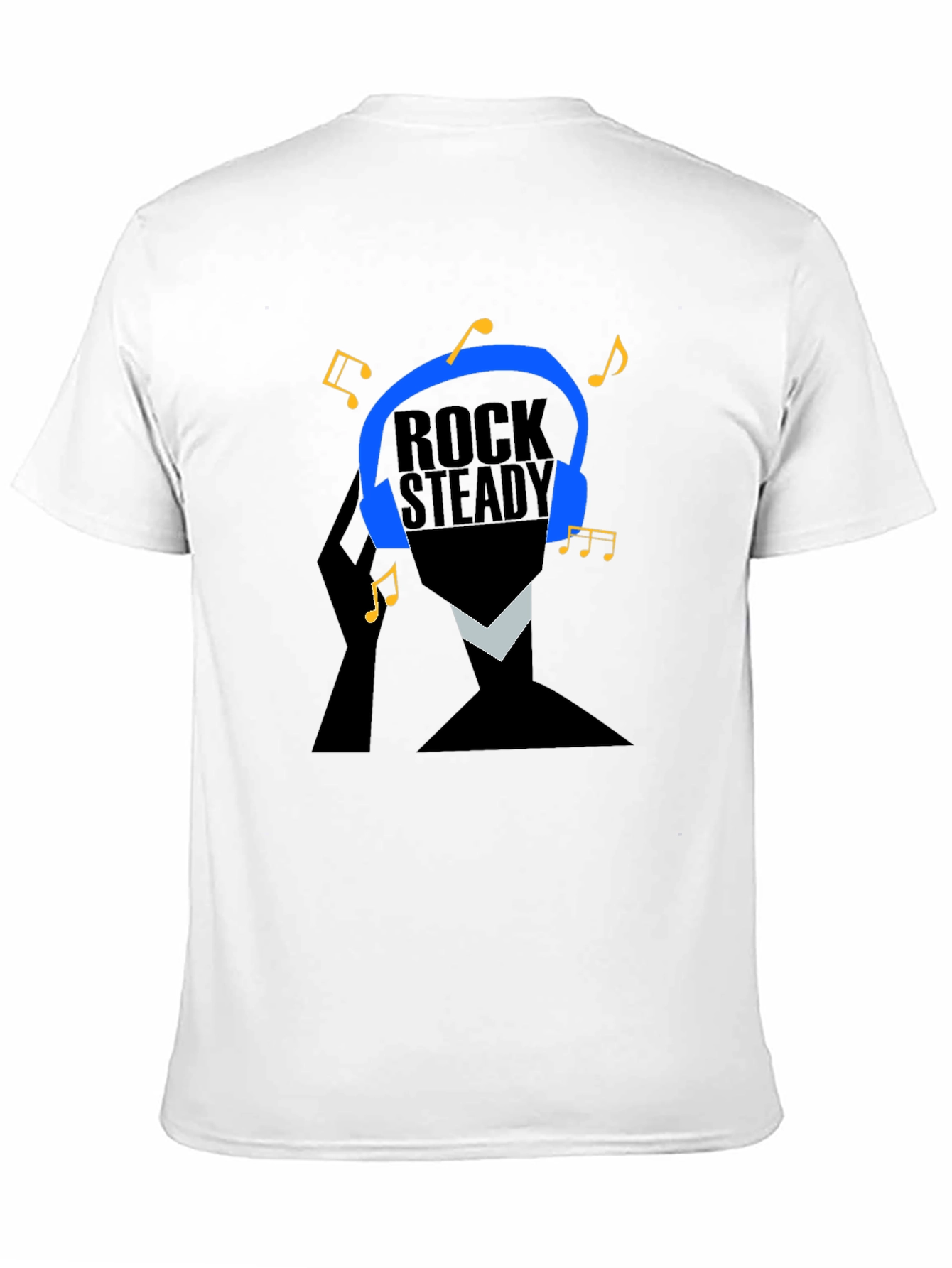 Rock Steady Music T-Shirt - Cool Graphic Tee
