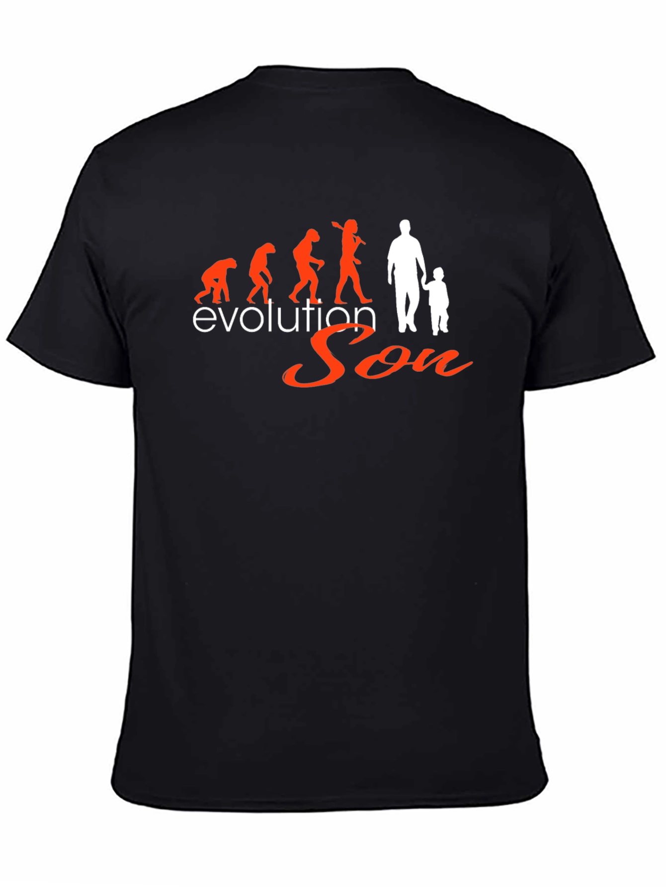 Evolution Son Graphic Tee - Black Mens T-Shirt