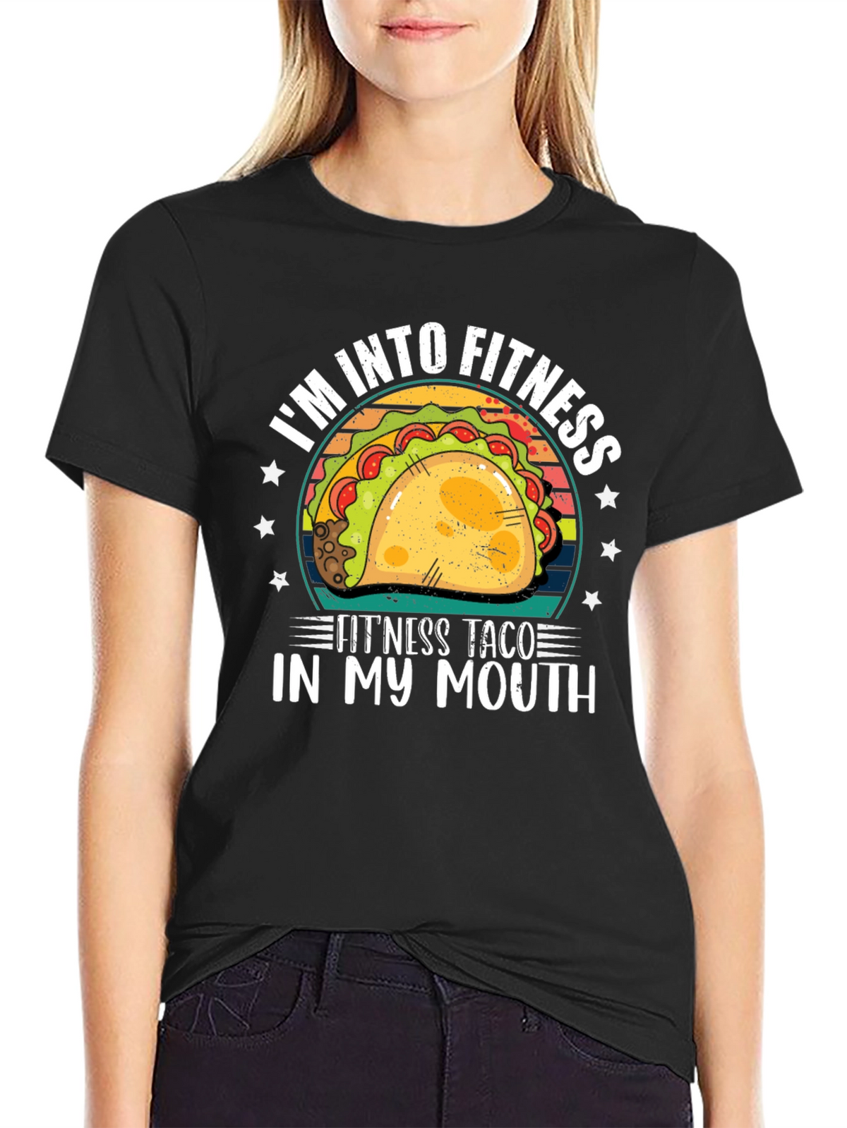 Fitness Taco Funny T-Shirt