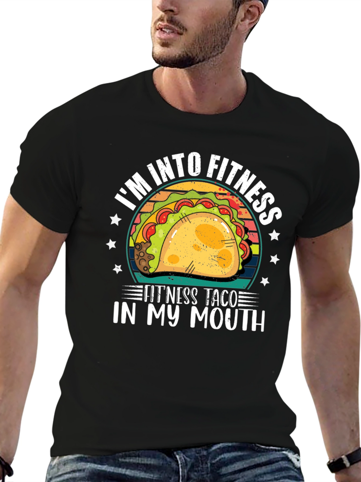 Fitness Taco Funny T-Shirt