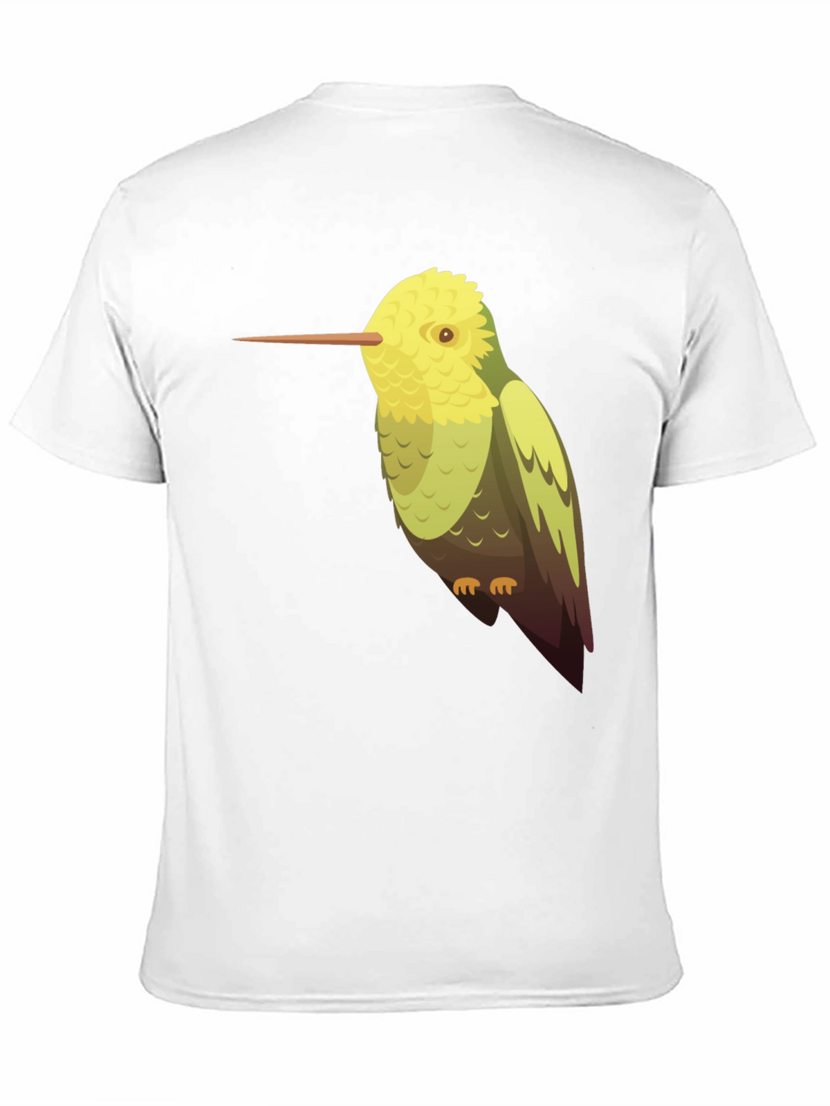 Hummingbird Graphic Tee - Black Cotton Blend