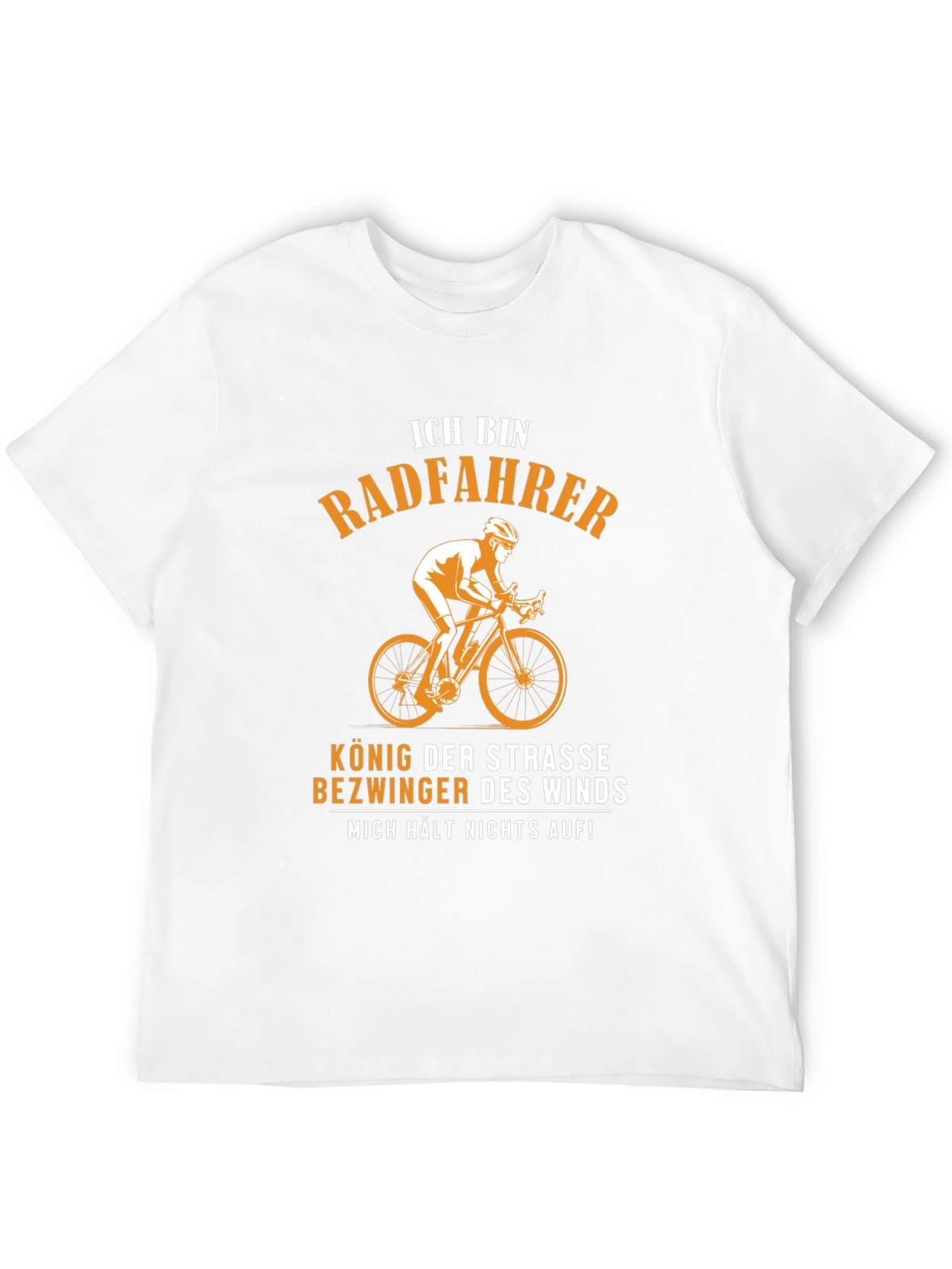 Funny German Biker T-Shirt - Ich Bin Radfahrer