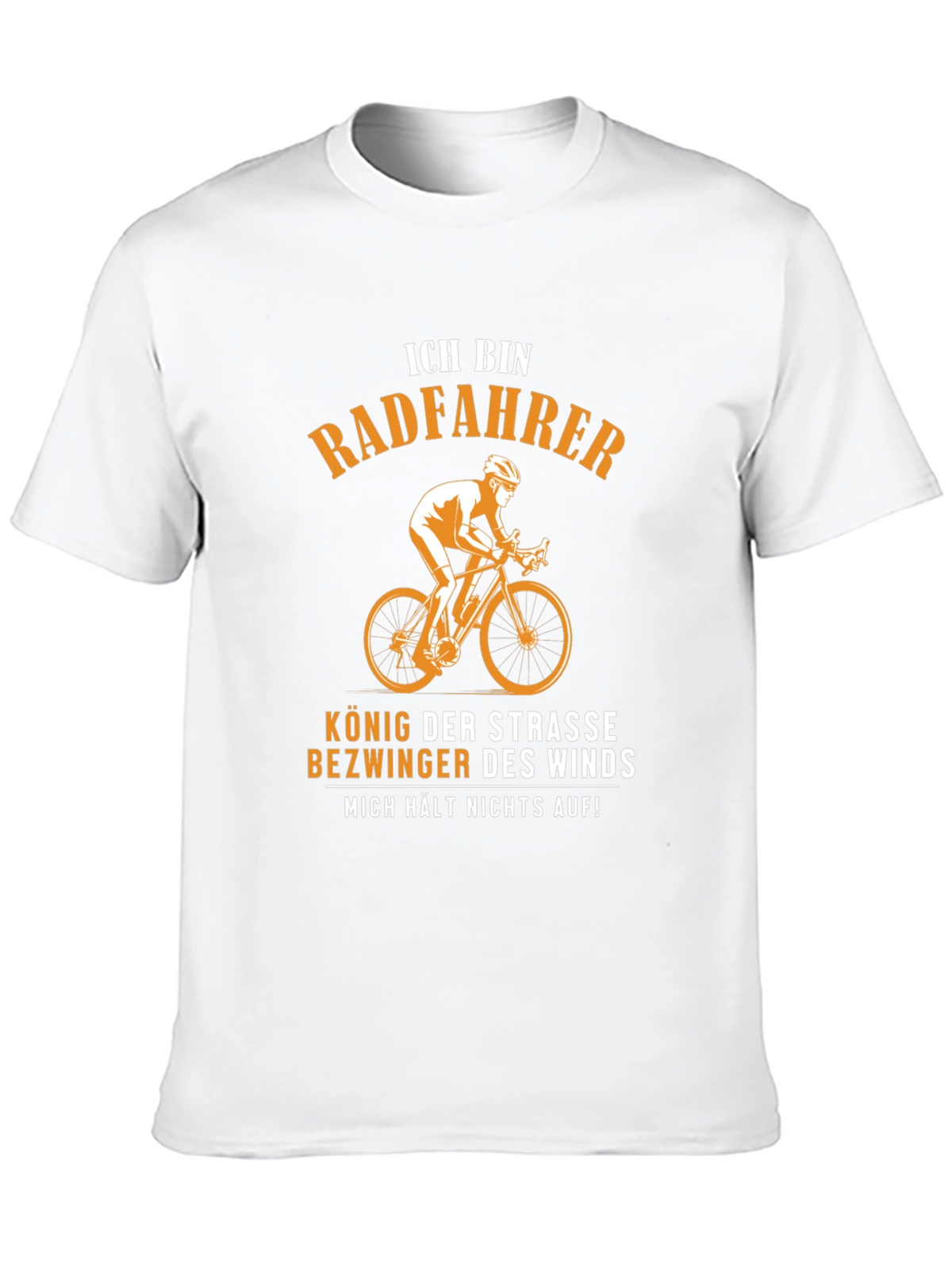 Funny German Biker T-Shirt - Ich Bin Radfahrer